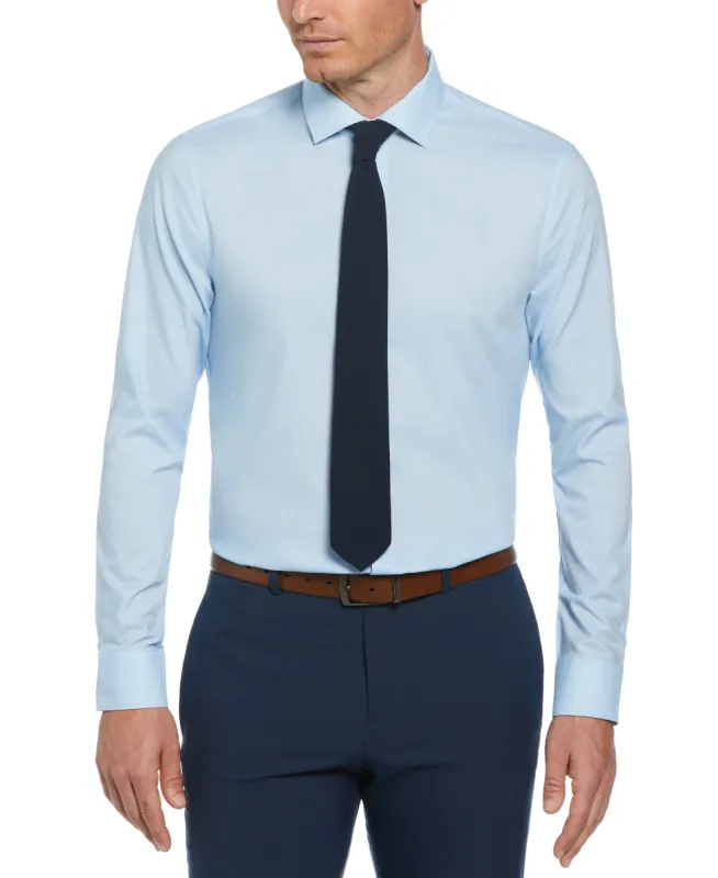 Slim Fit Luxe Button-Down Tencel Twill Dress Shirt sold by Perry Ellis