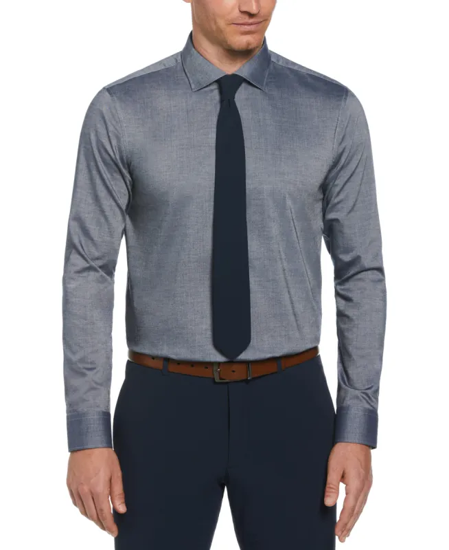 Slim Fit Luxe Button-Down Tencel Twill Dress Shirt sold by Perry Ellis