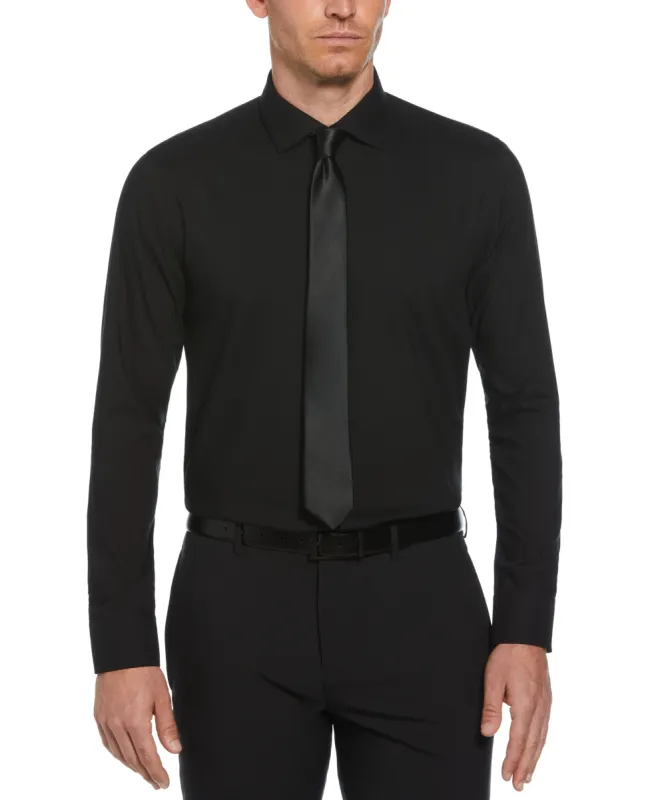Slim Fit Luxe Button-Down Tencel Twill Dress Shirt sold by Perry Ellis