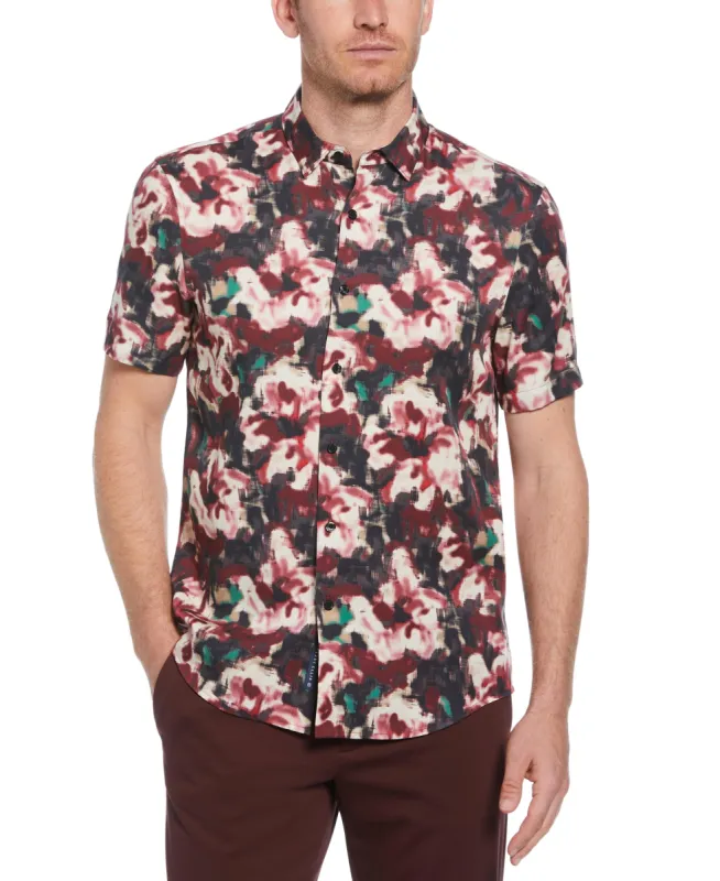 Tua X Perry Ellis Collaboration Floral Print Shirt sold by Perry Ellis