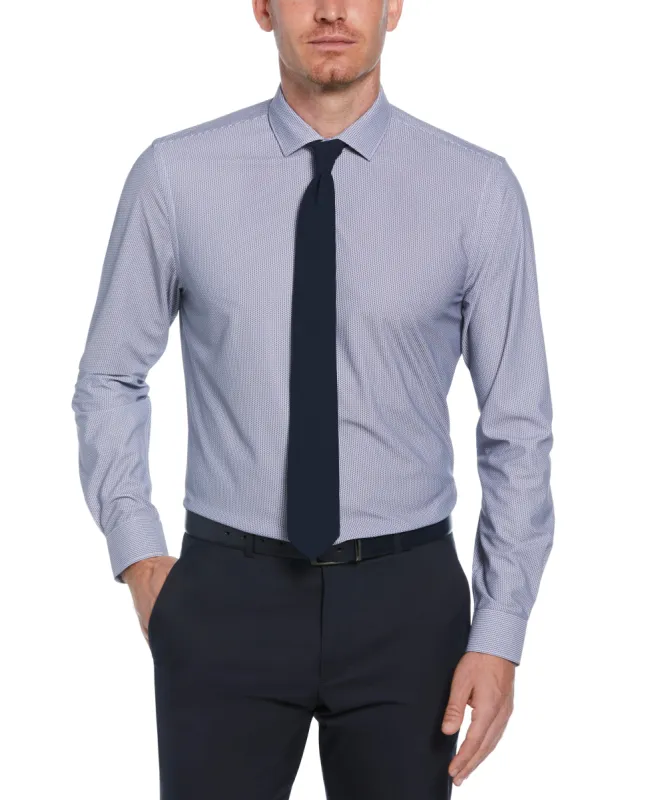 Slim Fit Circle Pattern Dress Shirt sold by Perry Ellis