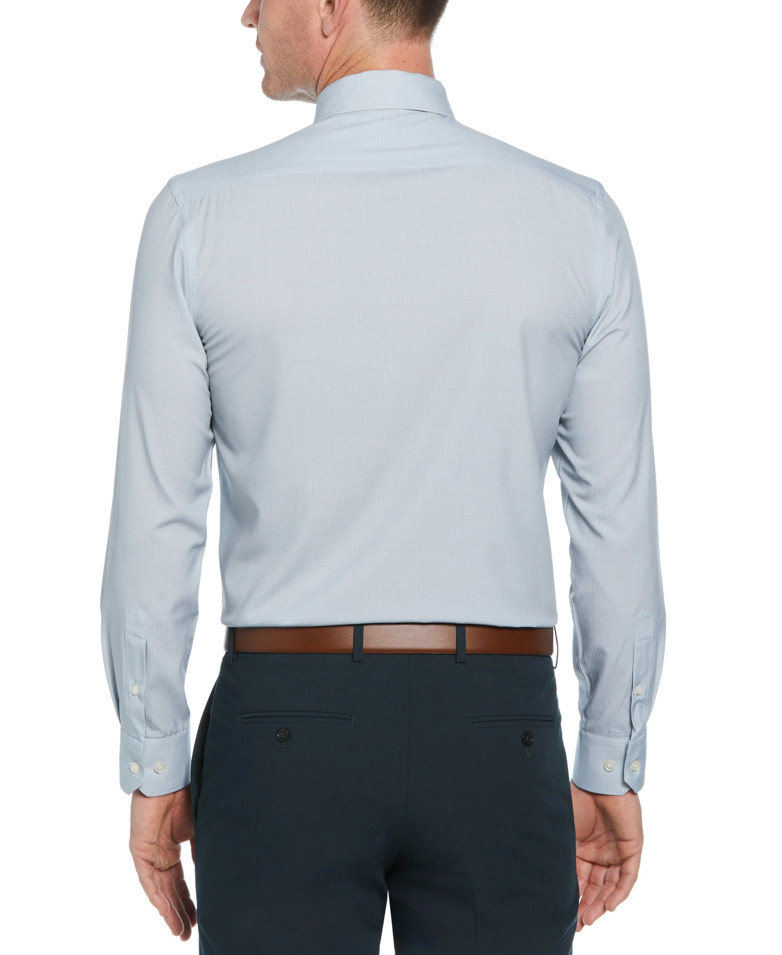 Slim Fit Total Stretch Performance Dress Shirt sold by Perry Ellis product image thumbnail 2
