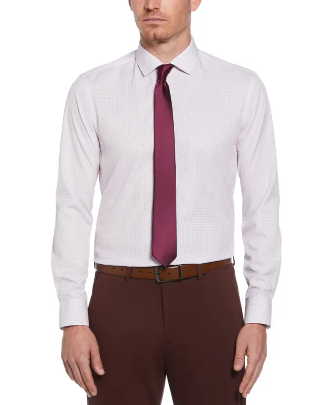 Slim Fit Button-Down Circle Pattern Dress Shirt sold by Perry Ellis