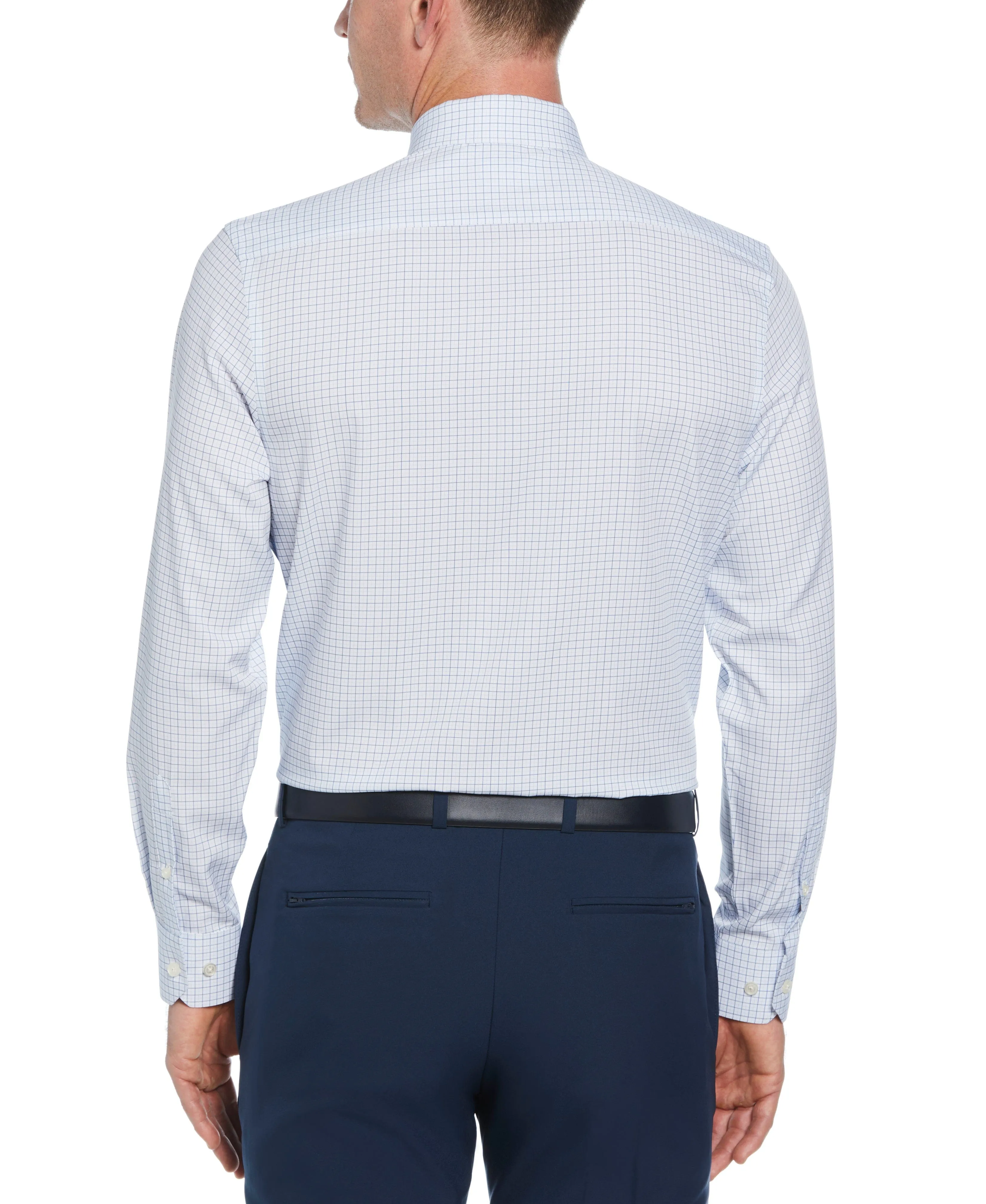 Slim Fit Button-Down Check Dress Shirt sold by Perry Ellis product image thumbnail 2