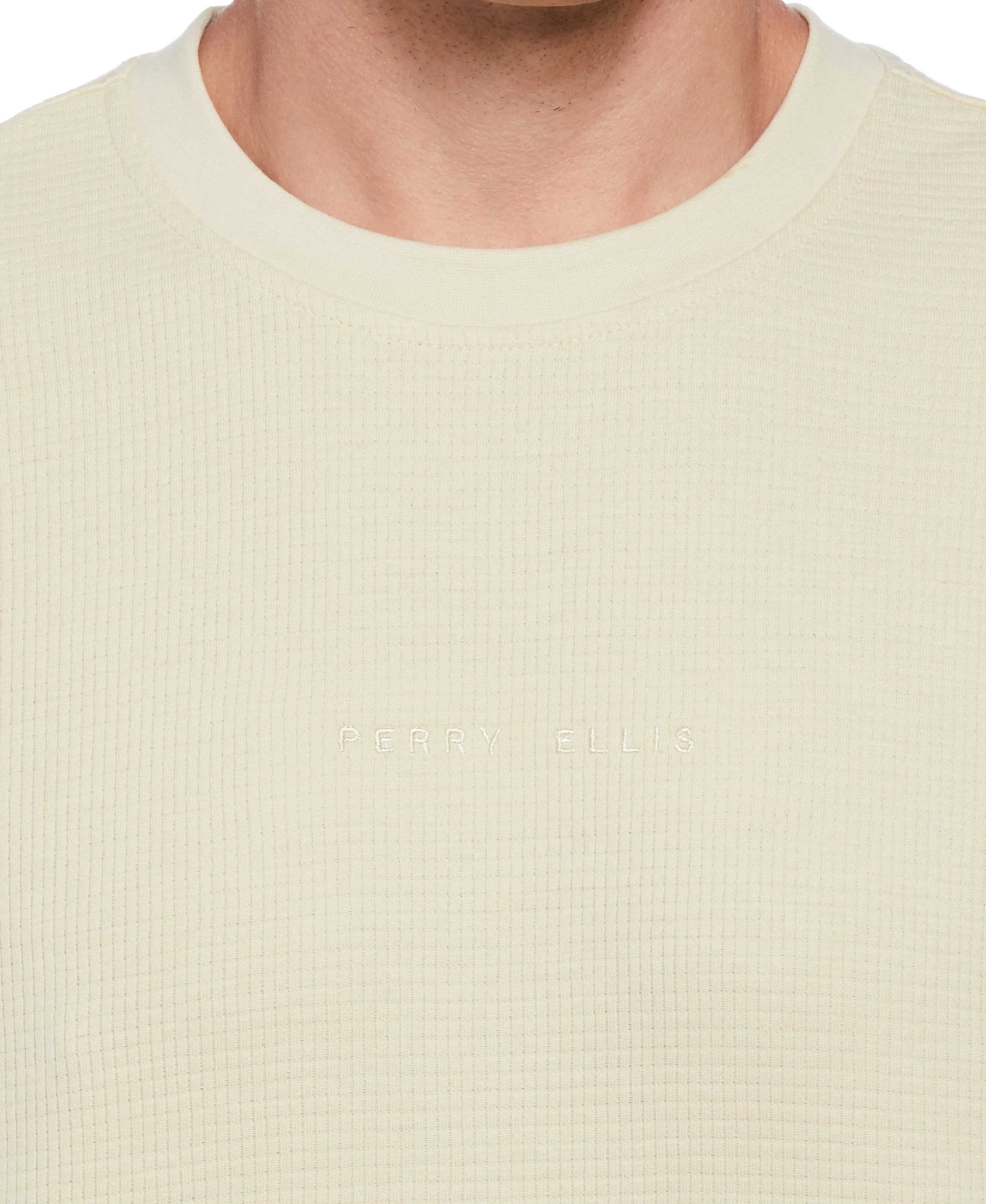 Perry Logo Crew Tee sold by Perry Ellis product image thumbnail 3