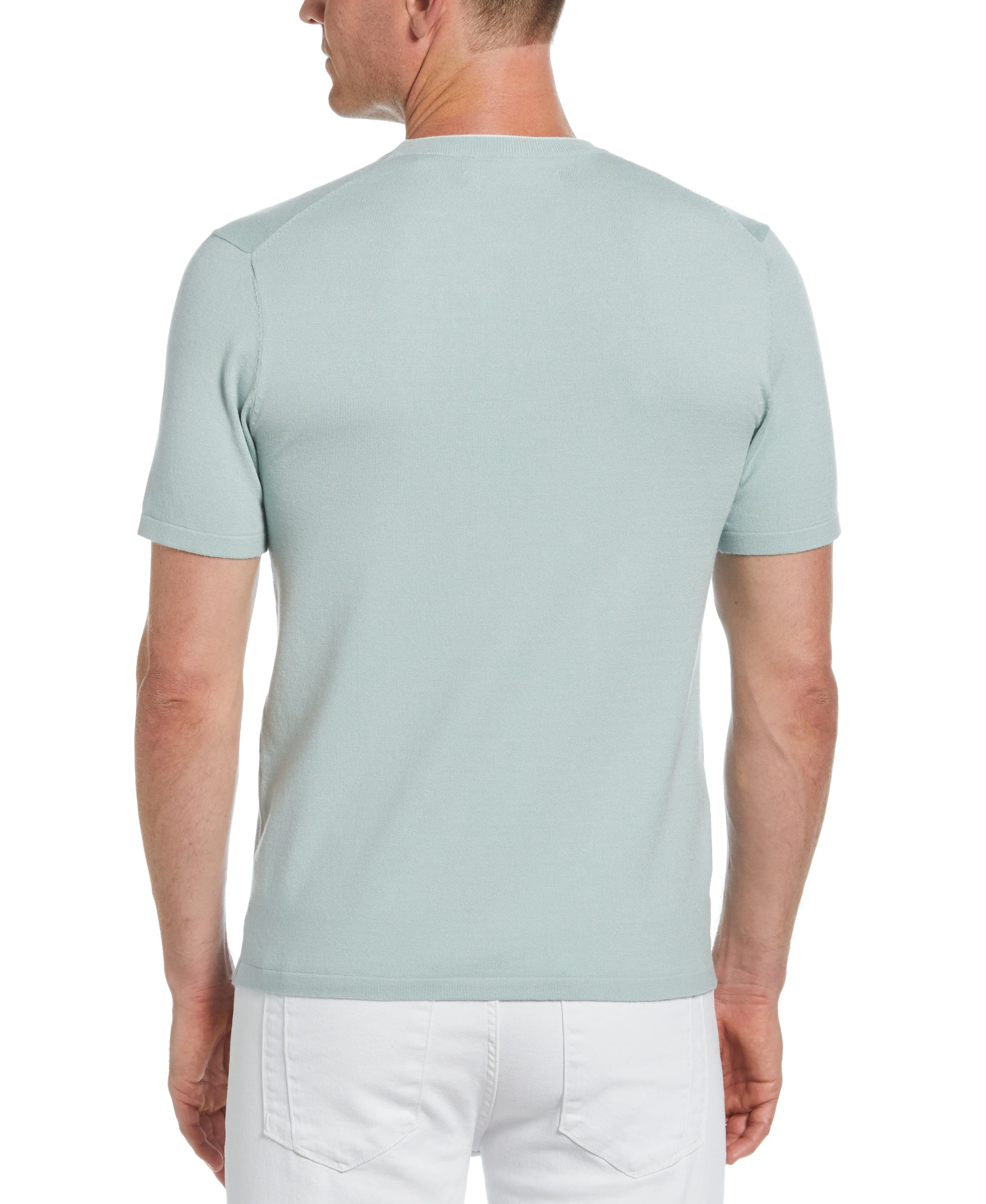 Tech Knit Sweater Tee sold by Perry Ellis product image thumbnail 2