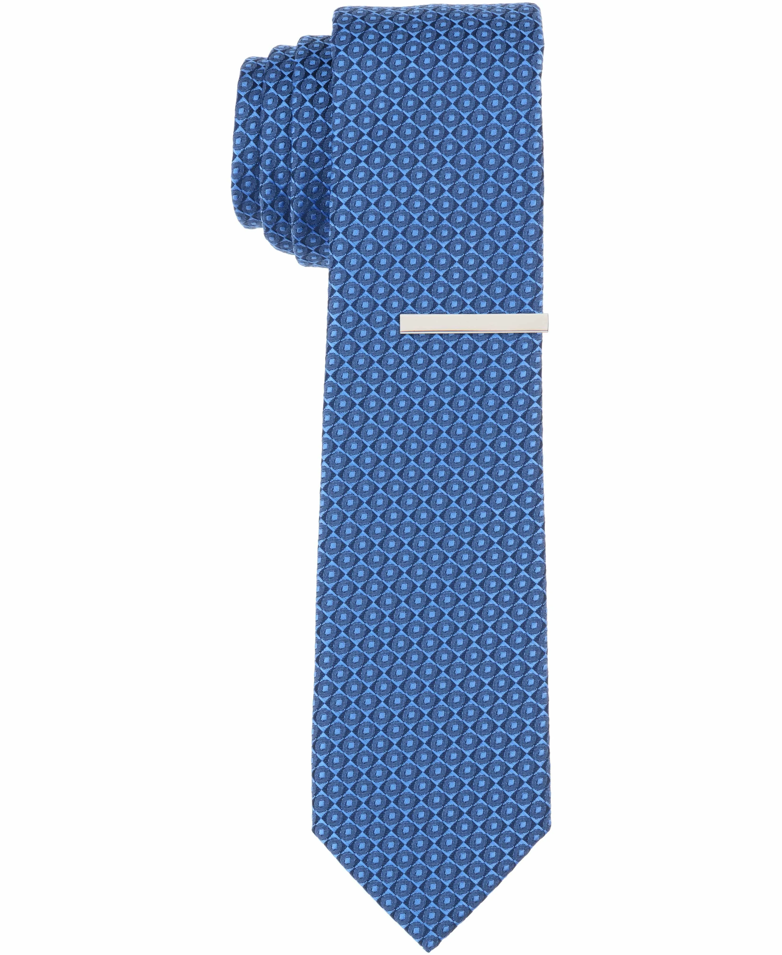 Cronan Geo Slim Tie sold by Perry Ellis