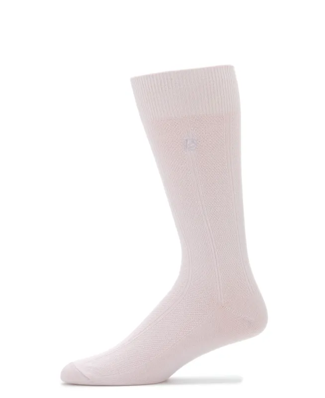 Textured Stitch Logo Socks sold by Perry Ellis