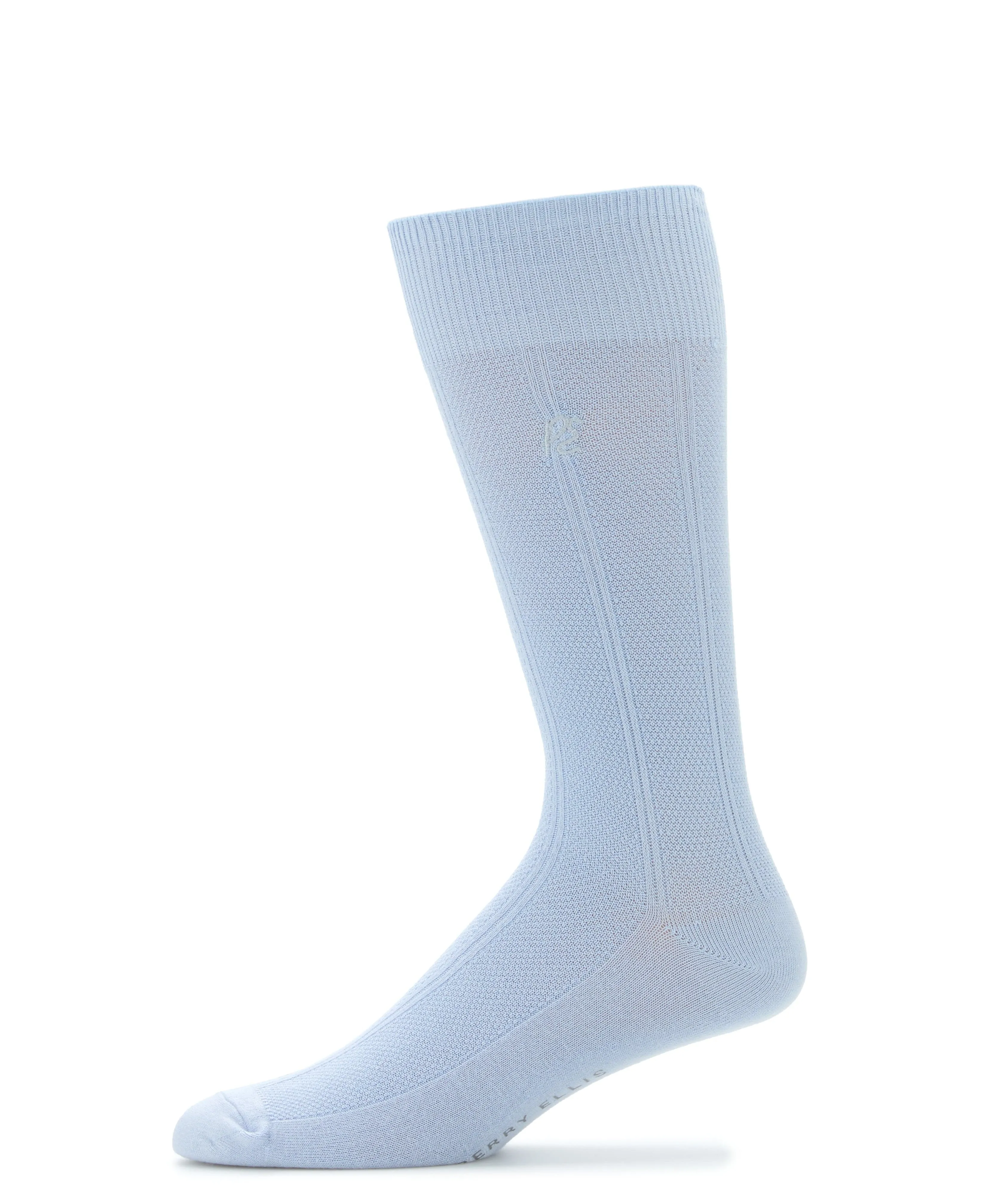 Textured Stitch Logo Socks sold by Perry Ellis