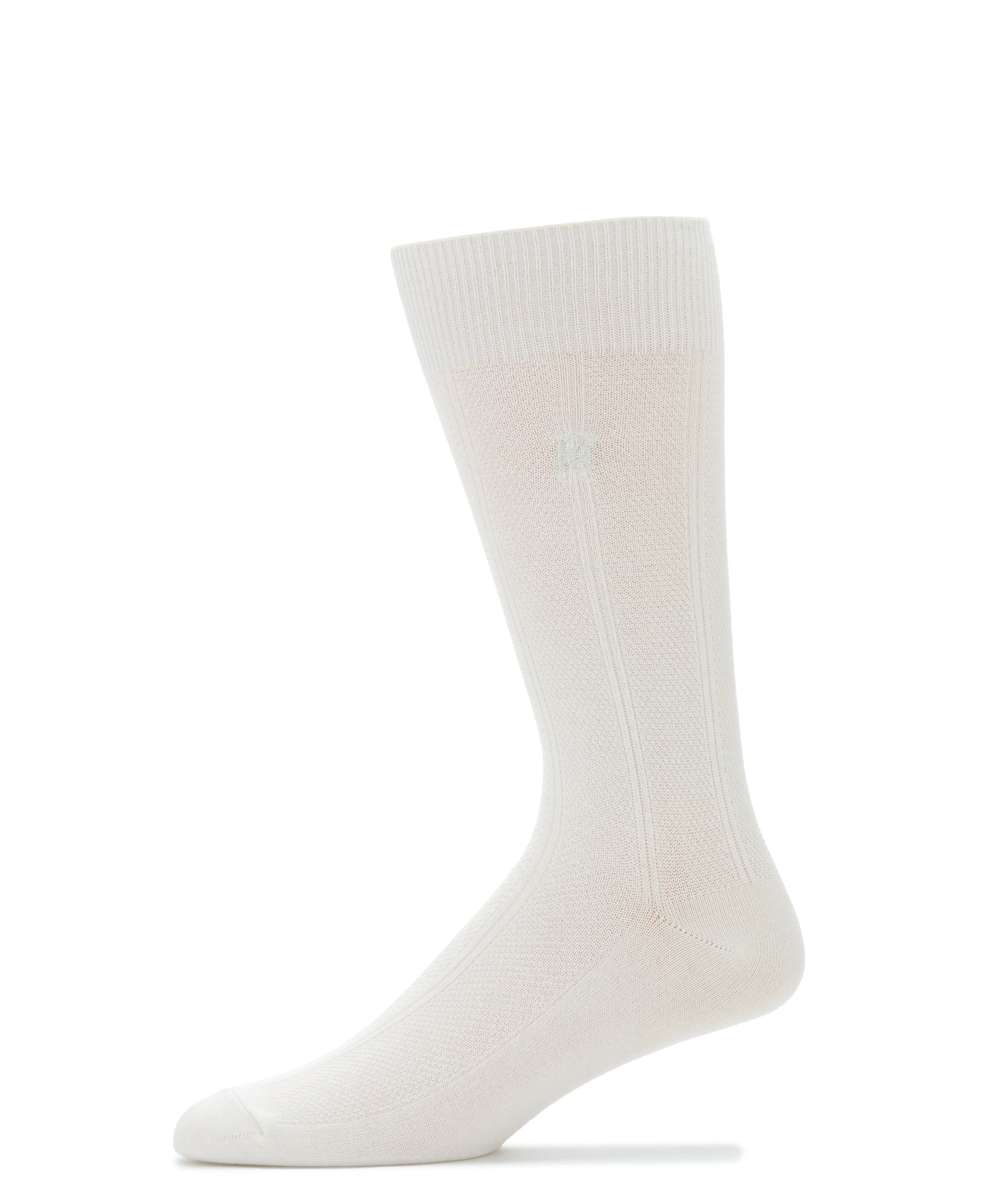 Textured Stitch Logo Socks sold by Perry Ellis