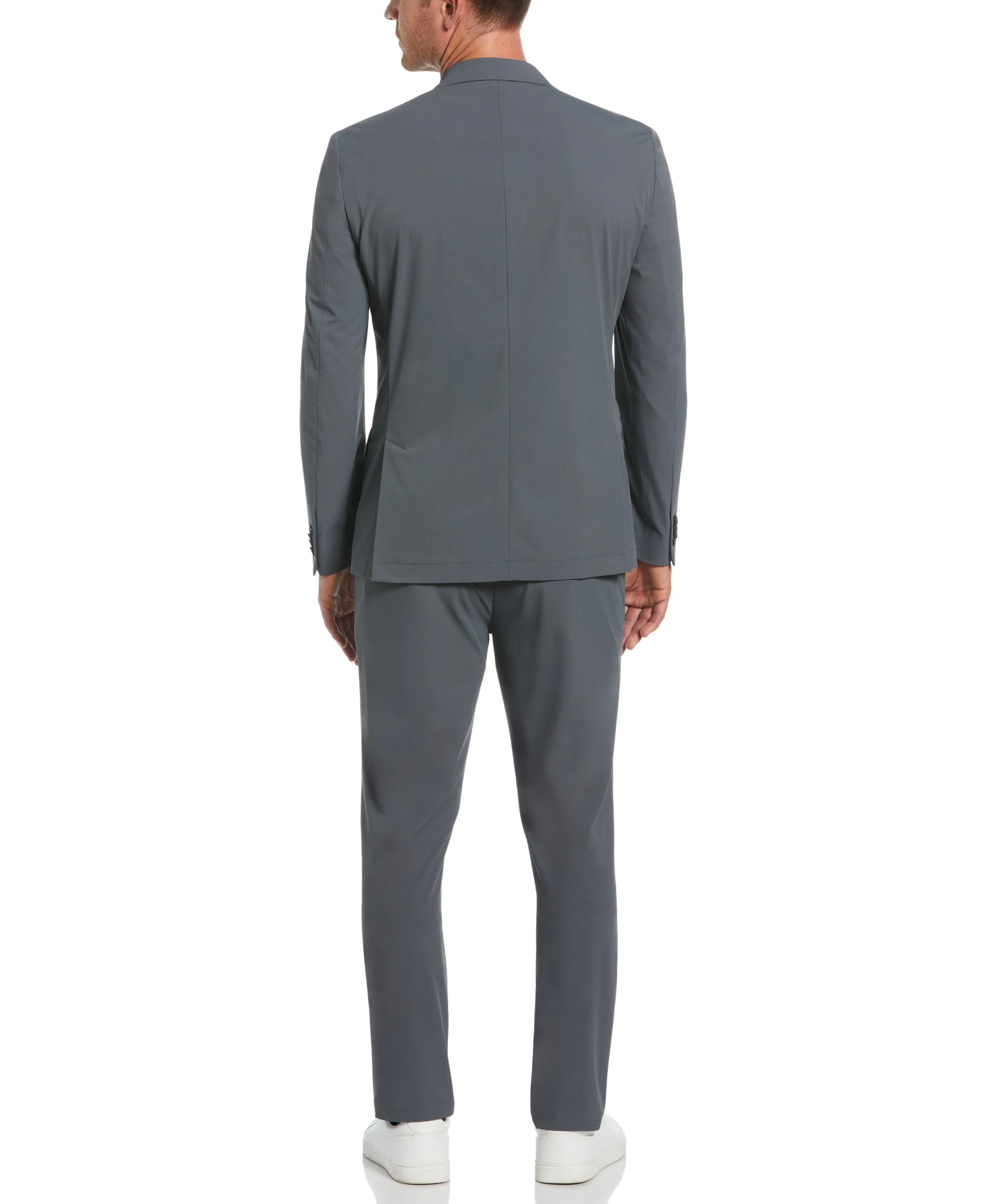 Slim Fit Gray Tech 2.0 Suit sold by Perry Ellis product image thumbnail 2
