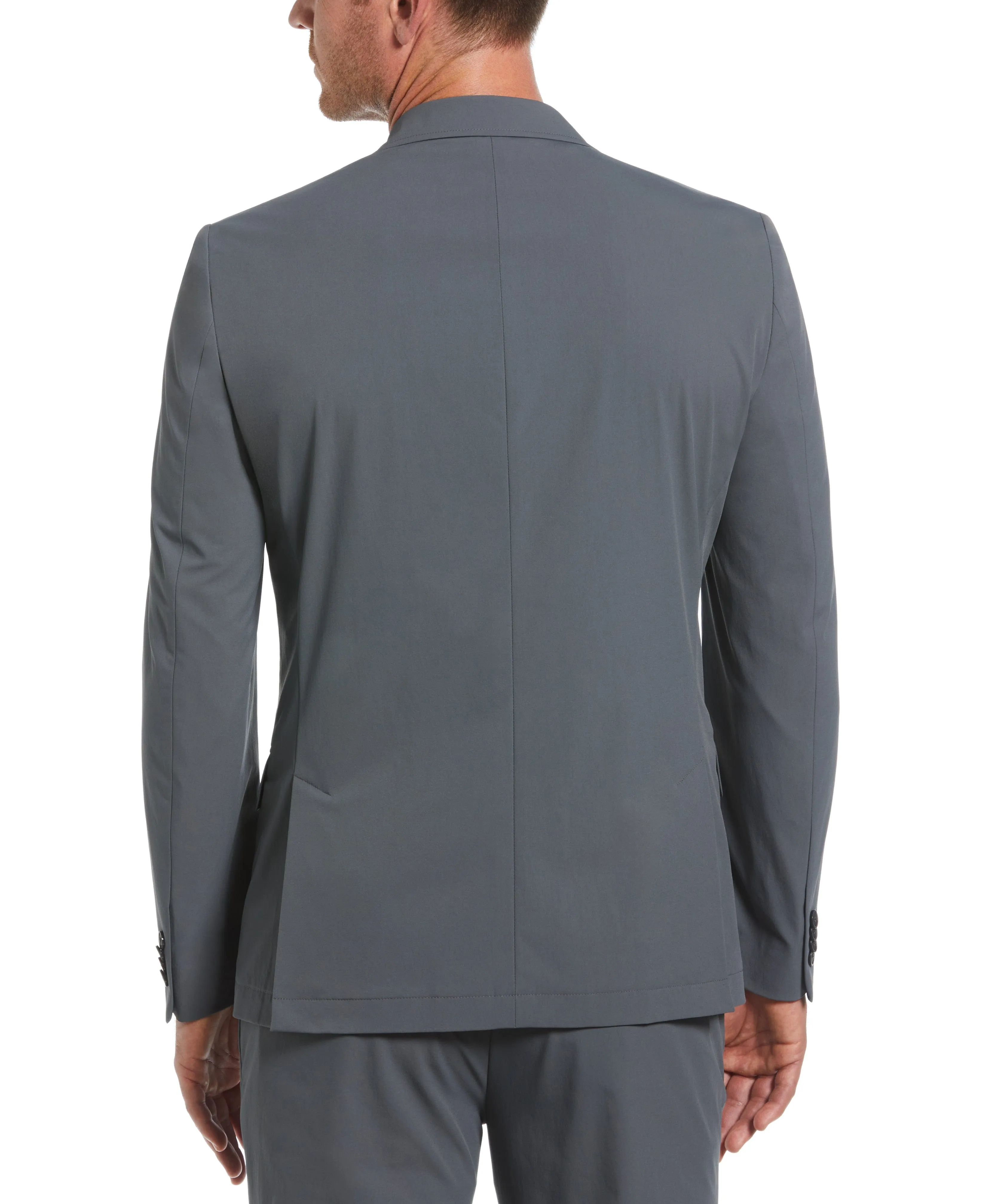Slim Fit Gray Tech 2.0 Suit sold by Perry Ellis product image thumbnail 4