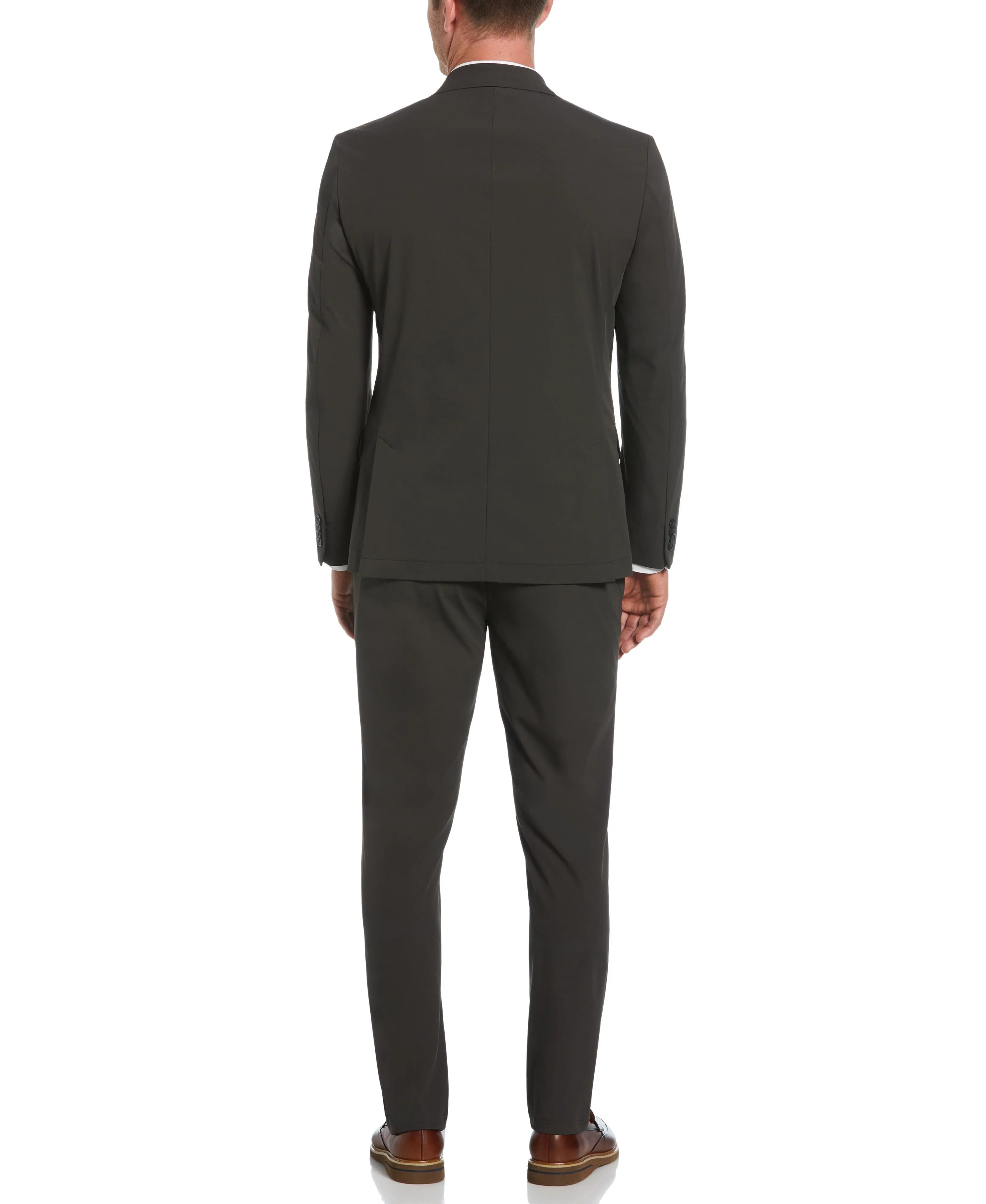 Slim Fit Olive Tech 2.0 Suit sold by Perry Ellis product image thumbnail 2