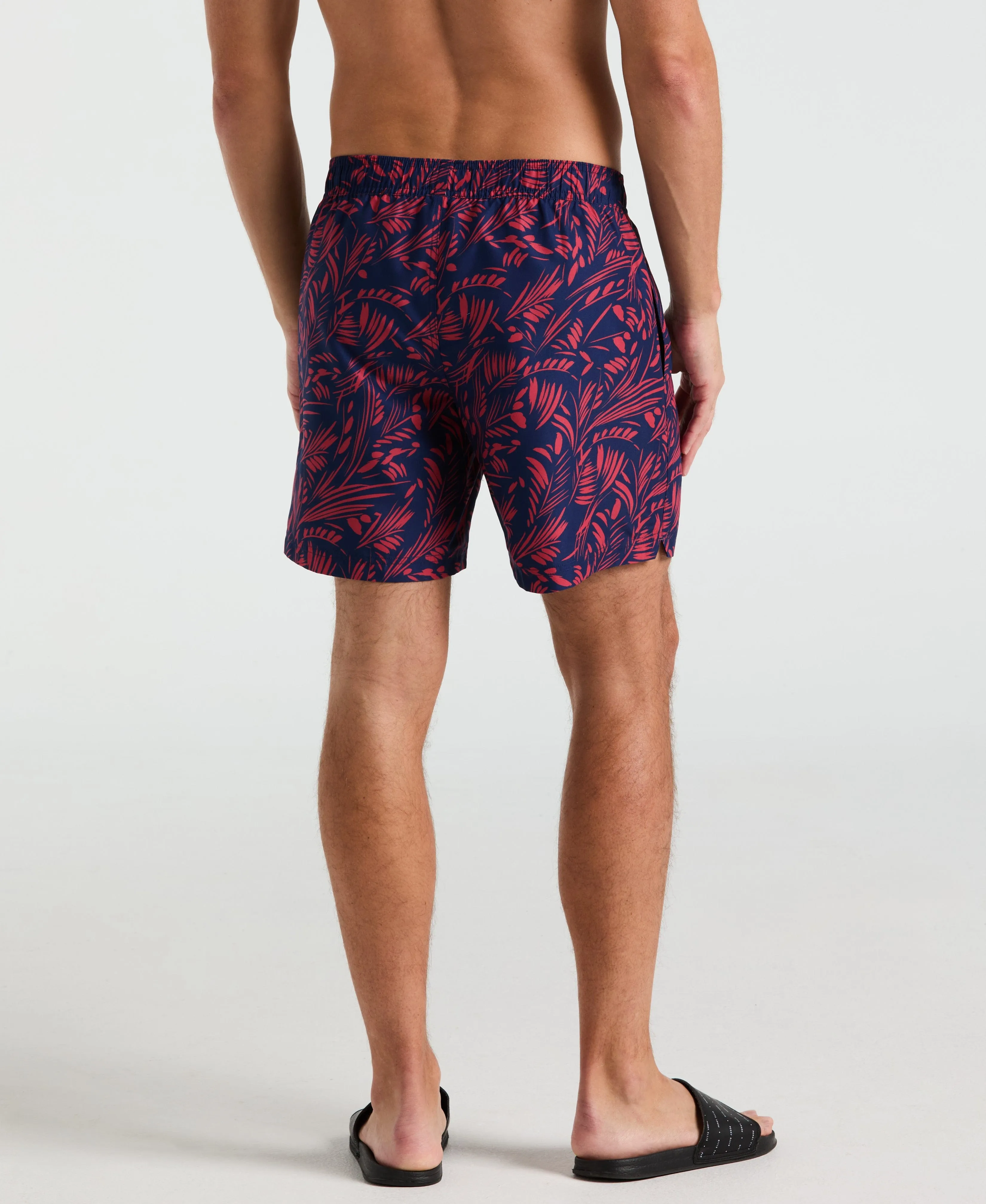 7" Leaf Print Swim Short sold by Perry Ellis product image thumbnail 2