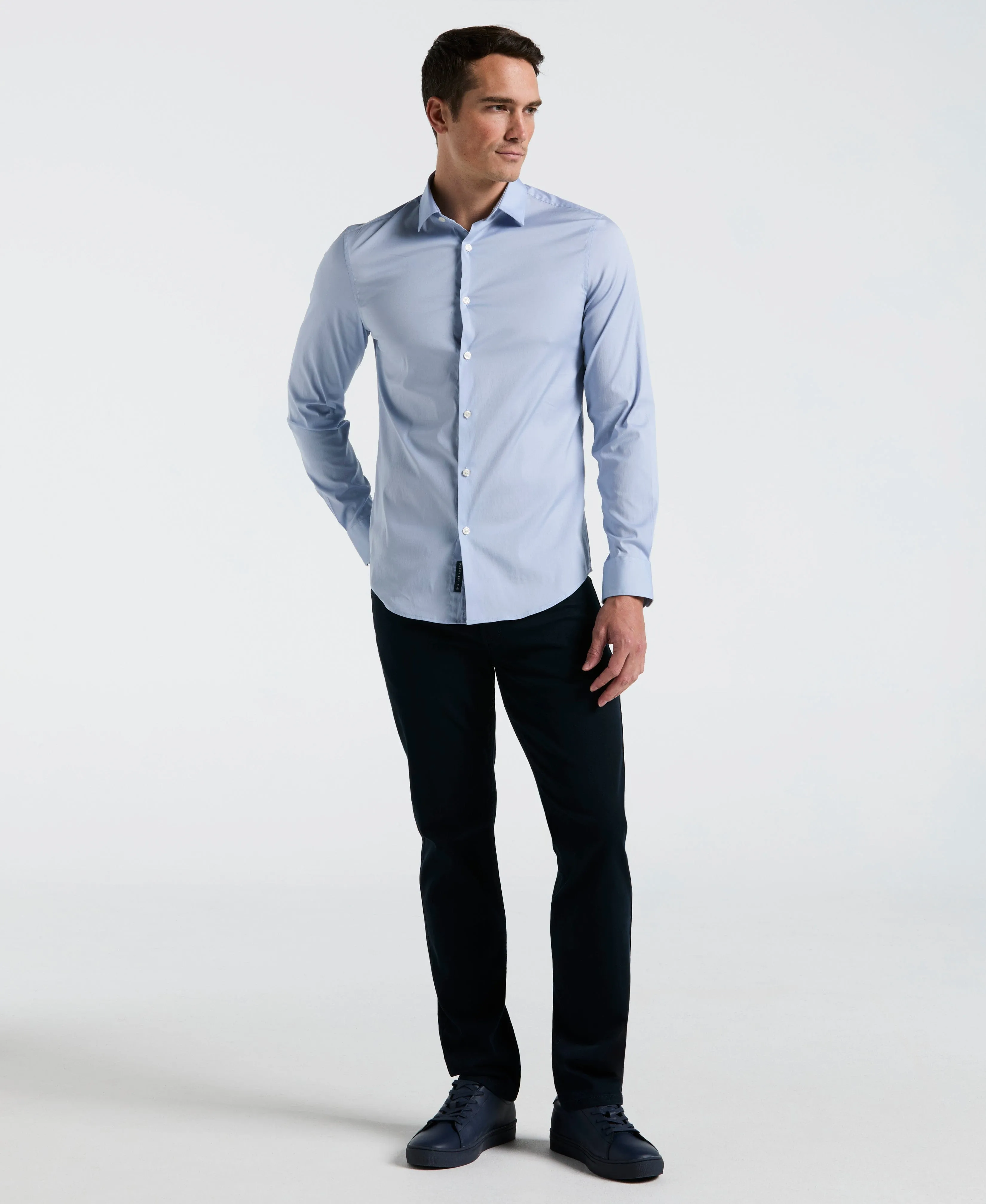 Slim Fit Smart Shirt sold by Perry Ellis product image thumbnail 4