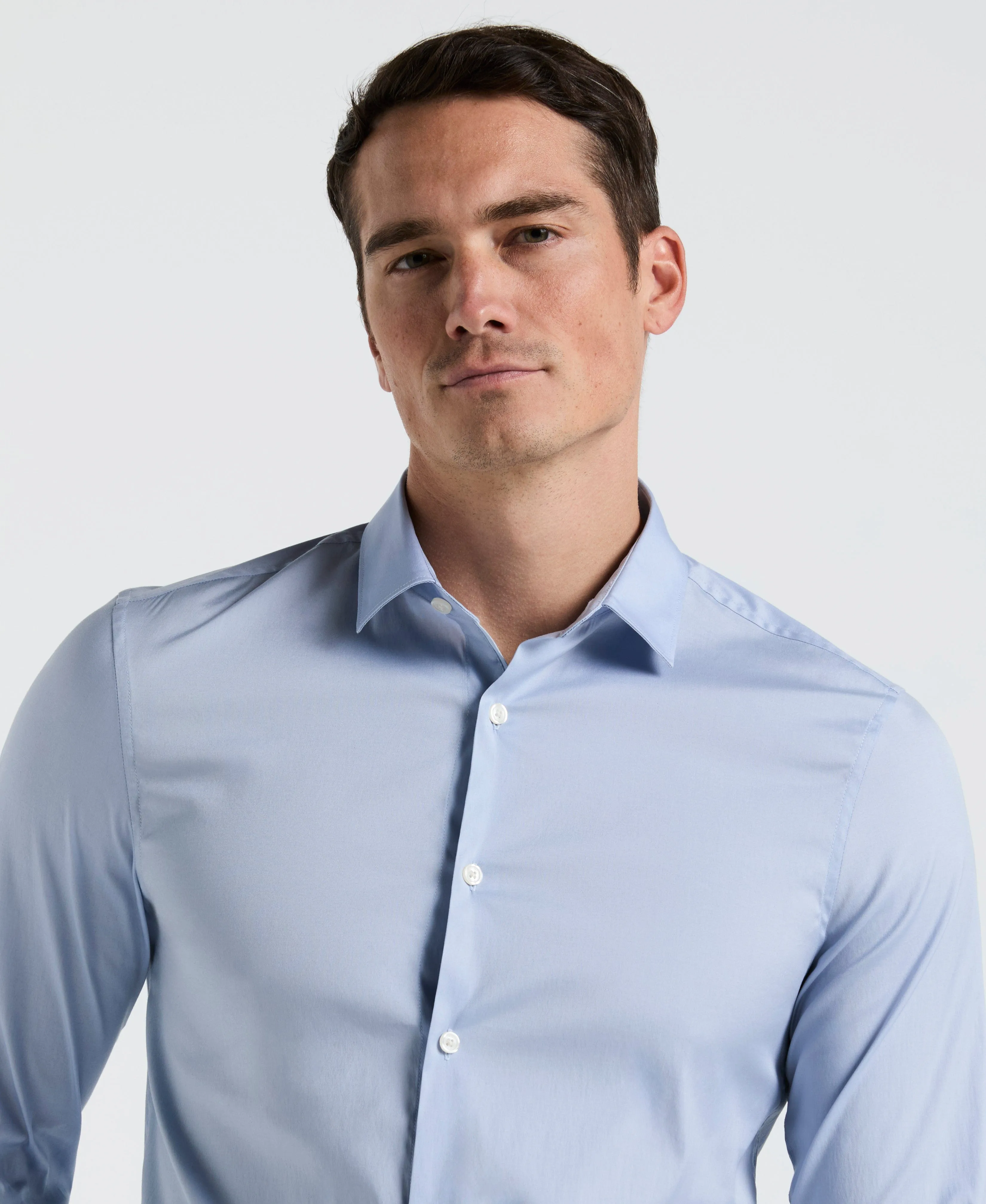 Slim Fit Smart Shirt sold by Perry Ellis product image thumbnail 3