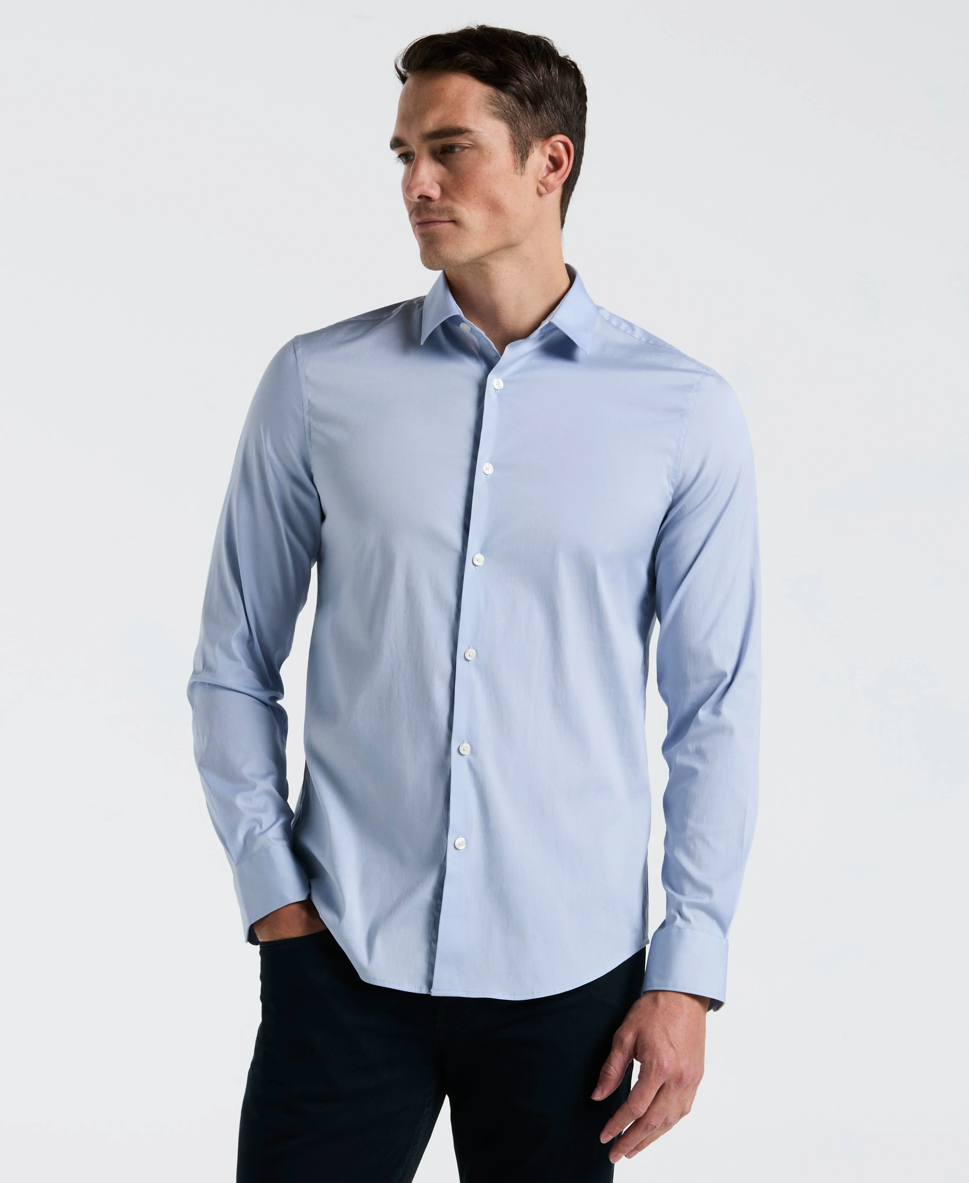 Slim Fit Smart Shirt sold by Perry Ellis