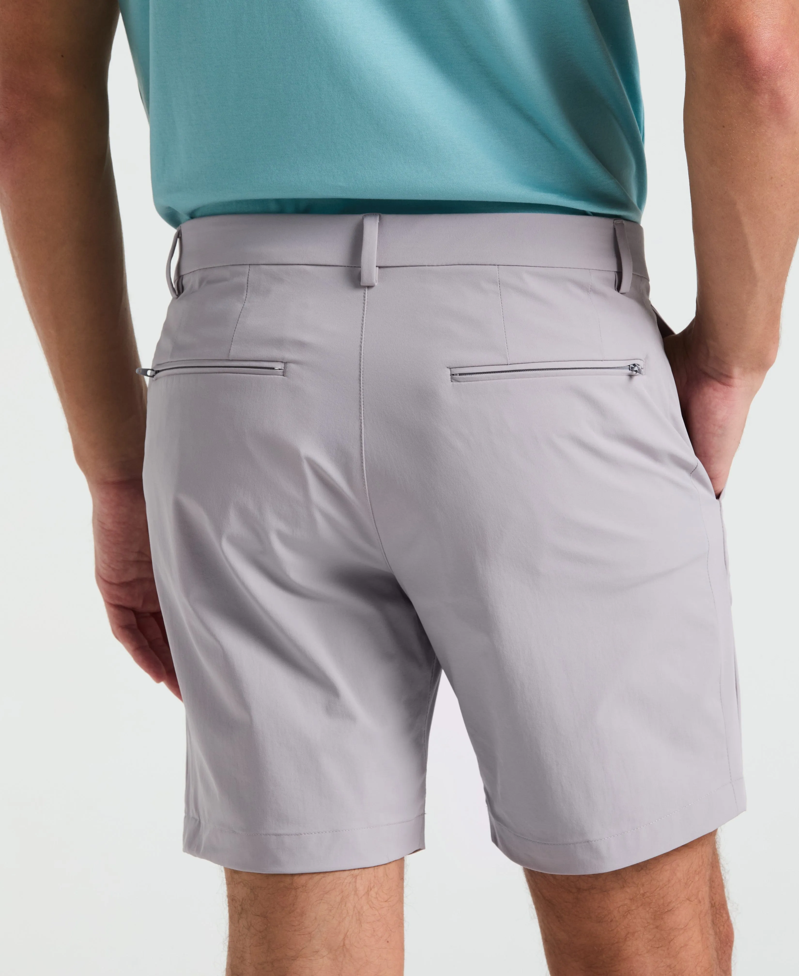 Stretch Solid Tech Short sold by Perry Ellis product image thumbnail 3