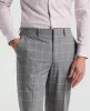 Slim Fit Windowpane Pattern Suit Pant sold by Perry Ellis