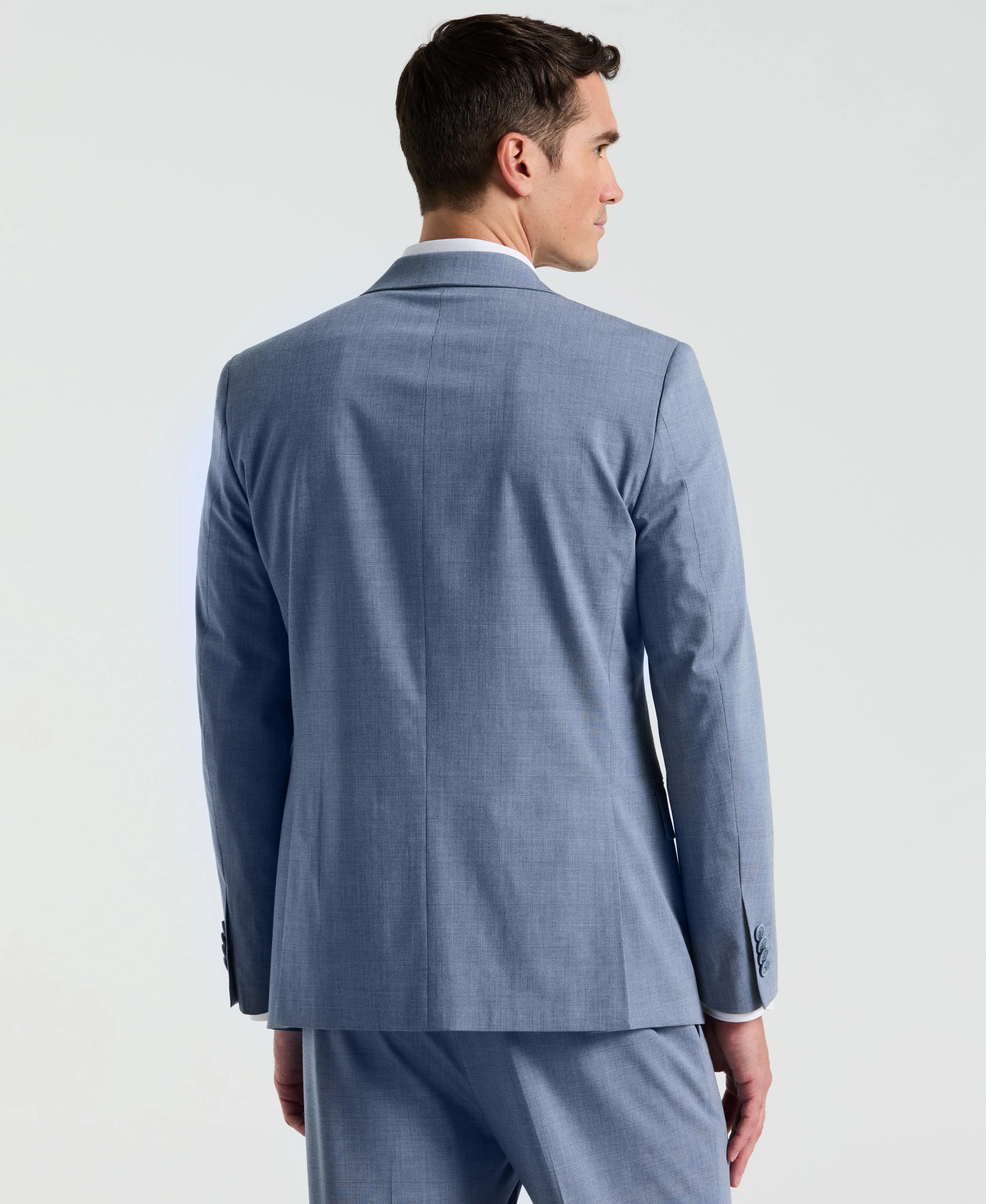 Slim Fit Plaid Print Suit Jacket sold by Perry Ellis product image thumbnail 2