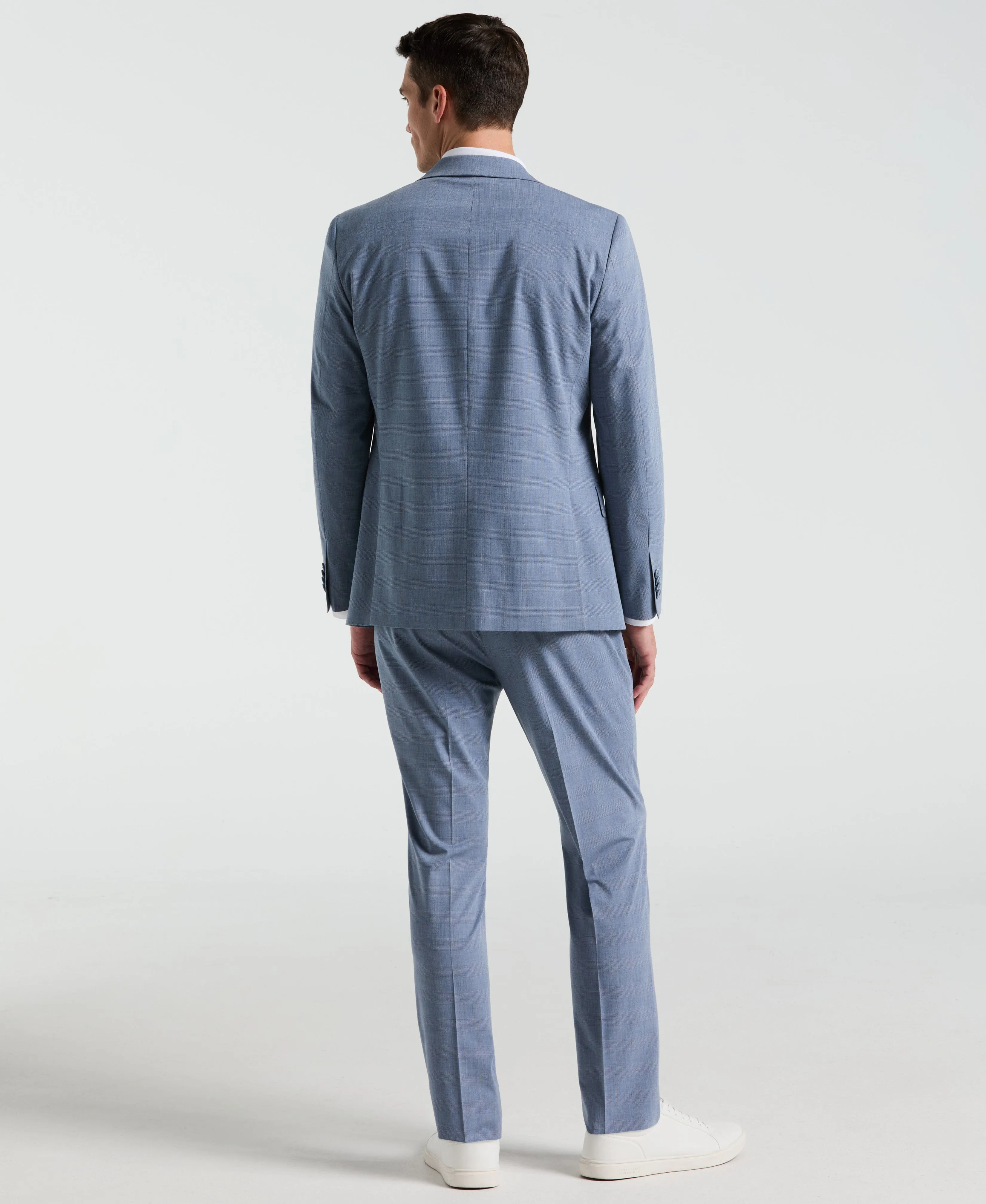 Slim Fit Plaid Print Suit Pant sold by Perry Ellis product image thumbnail 4