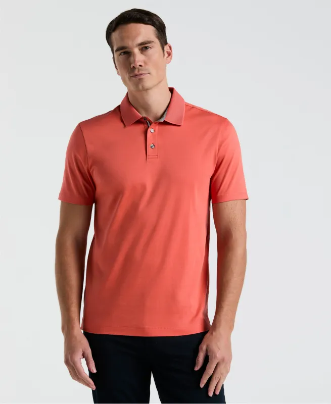 Cool Interlock Polo sold by Perry Ellis