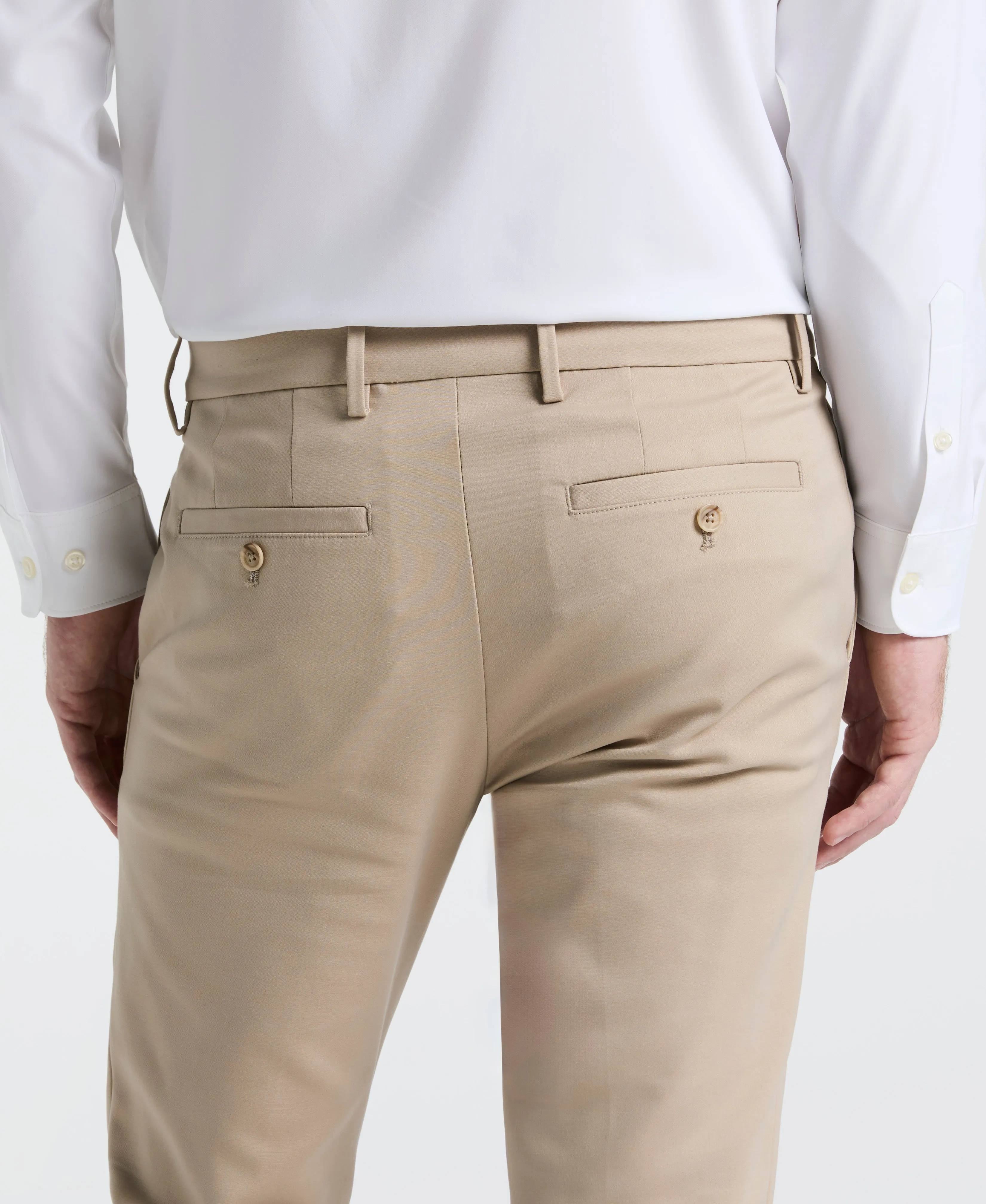 Slim Fit Double Cloth Chino Pant sold by Perry Ellis product image thumbnail 4