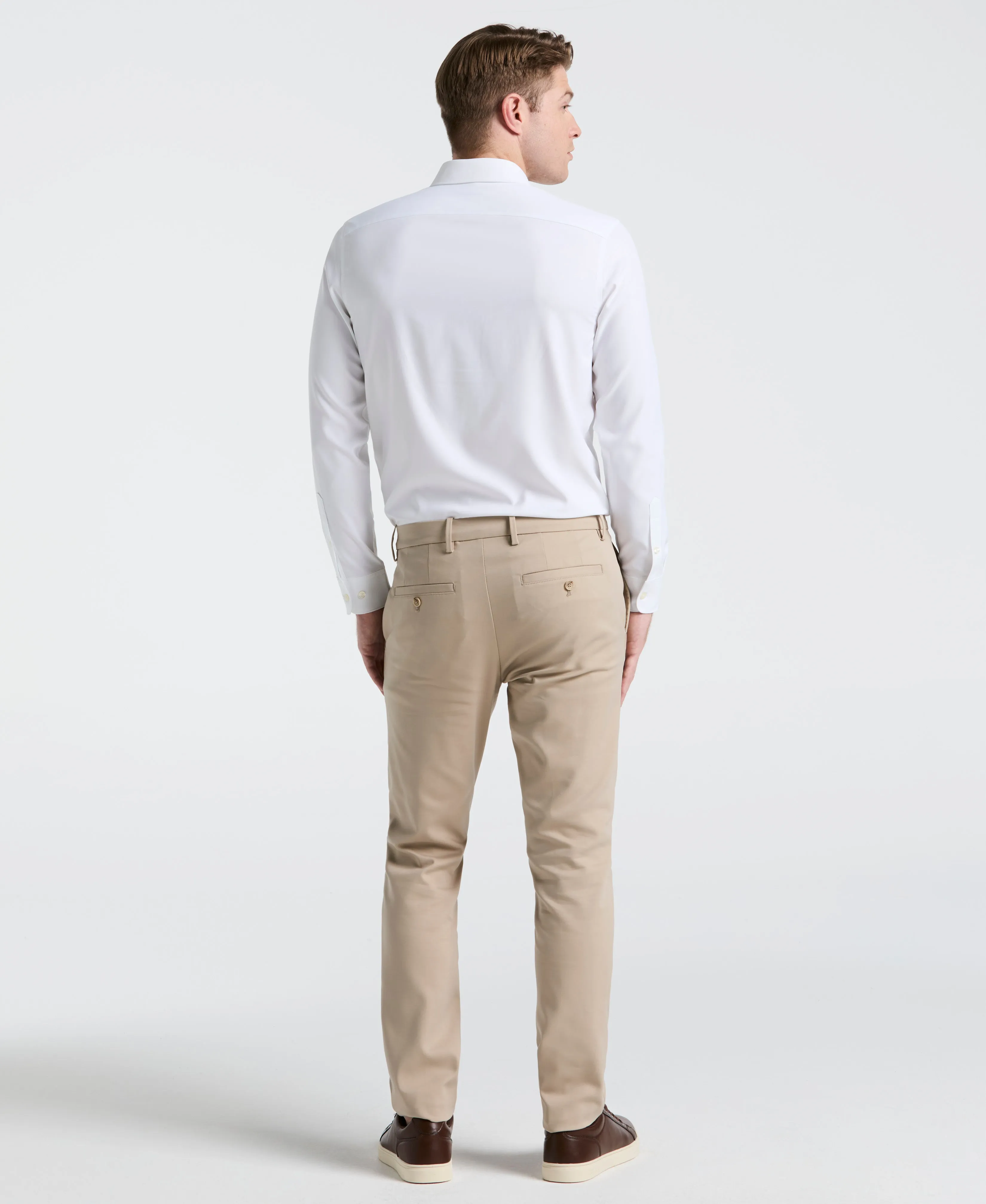 Slim Fit Double Cloth Chino Pant sold by Perry Ellis product image thumbnail 2