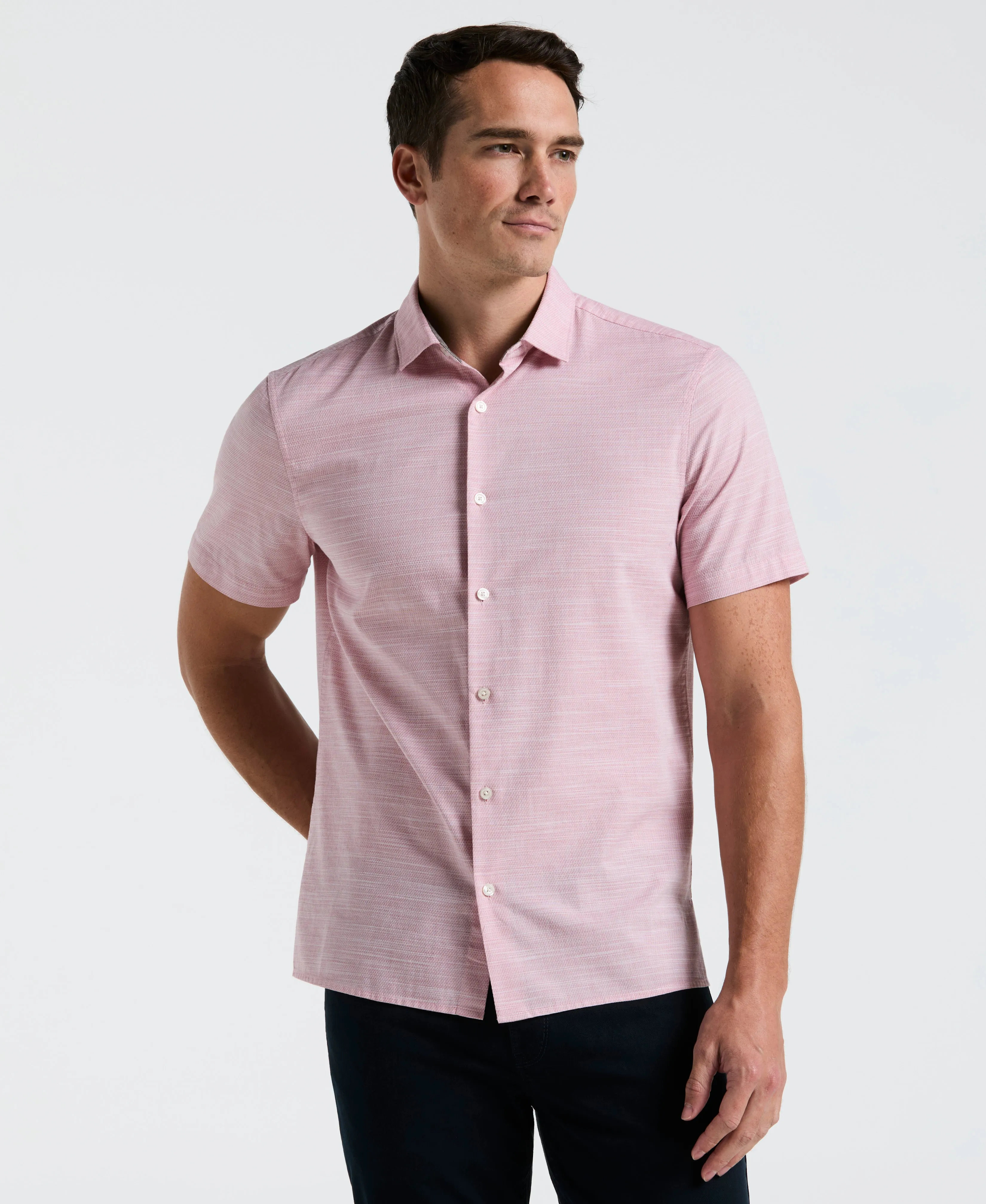Cotton Dobby Shirt sold by Perry Ellis
