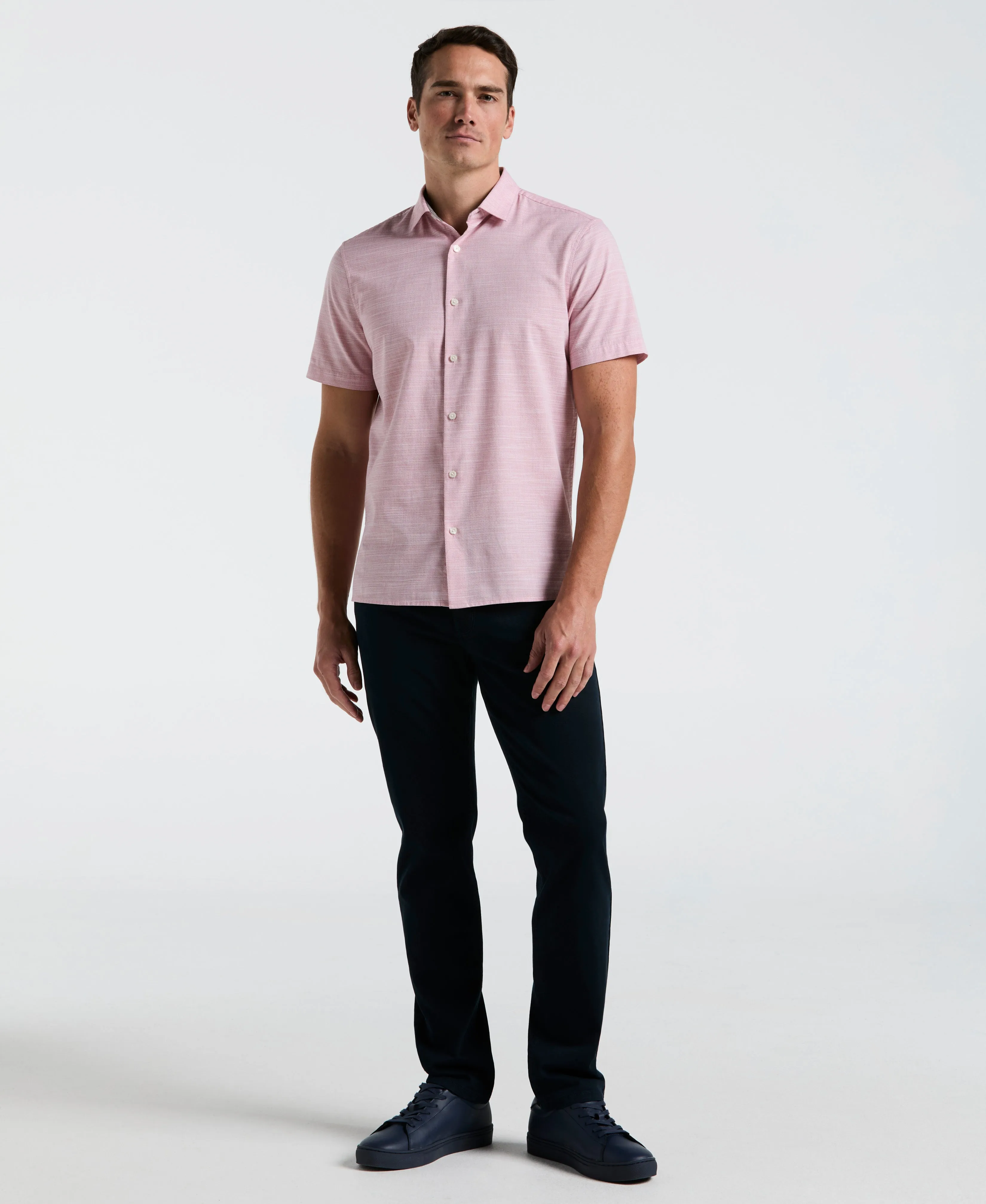 Cotton Dobby Shirt sold by Perry Ellis product image thumbnail 4
