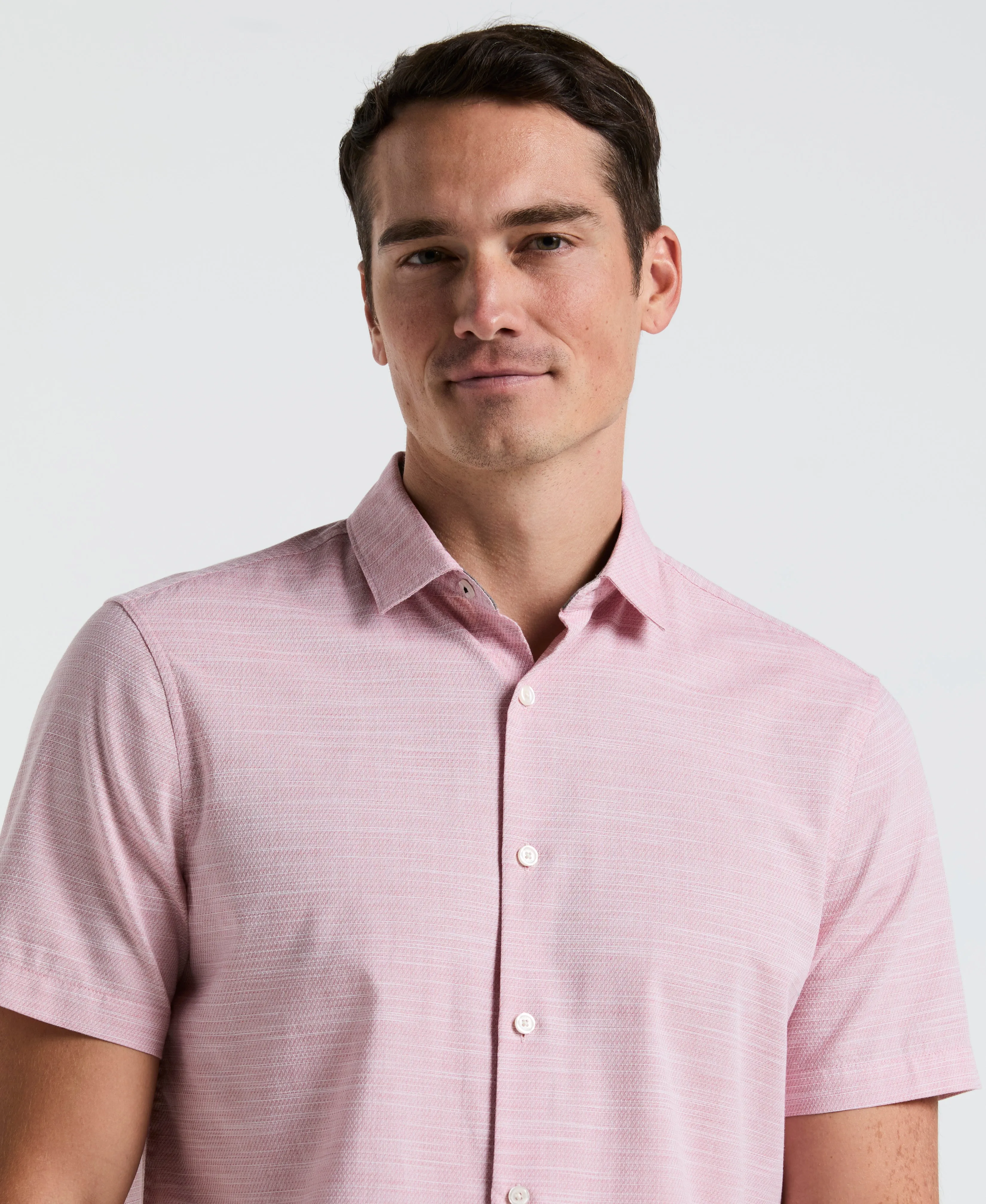 Cotton Dobby Shirt sold by Perry Ellis product image thumbnail 3