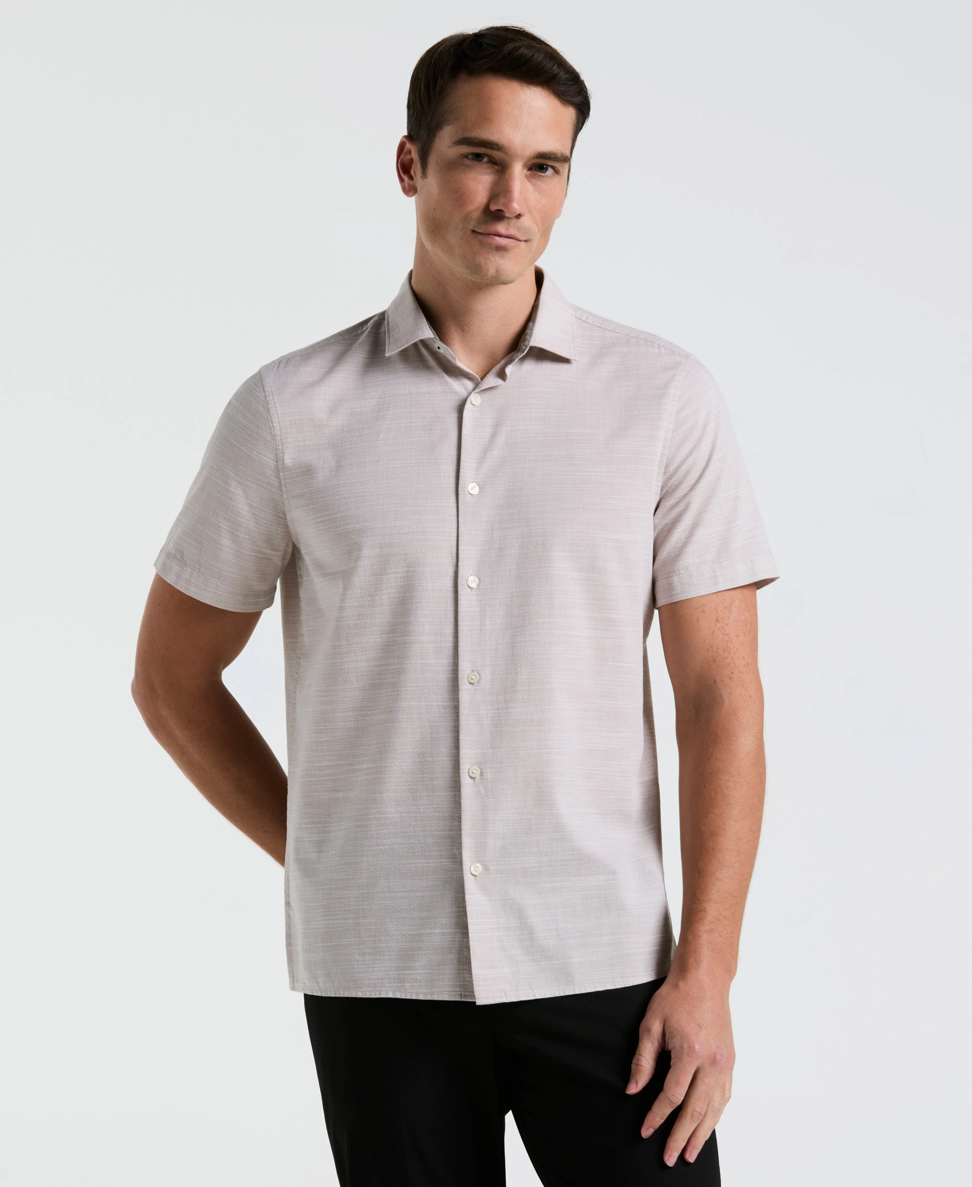 Cotton Dobby Shirt sold by Perry Ellis