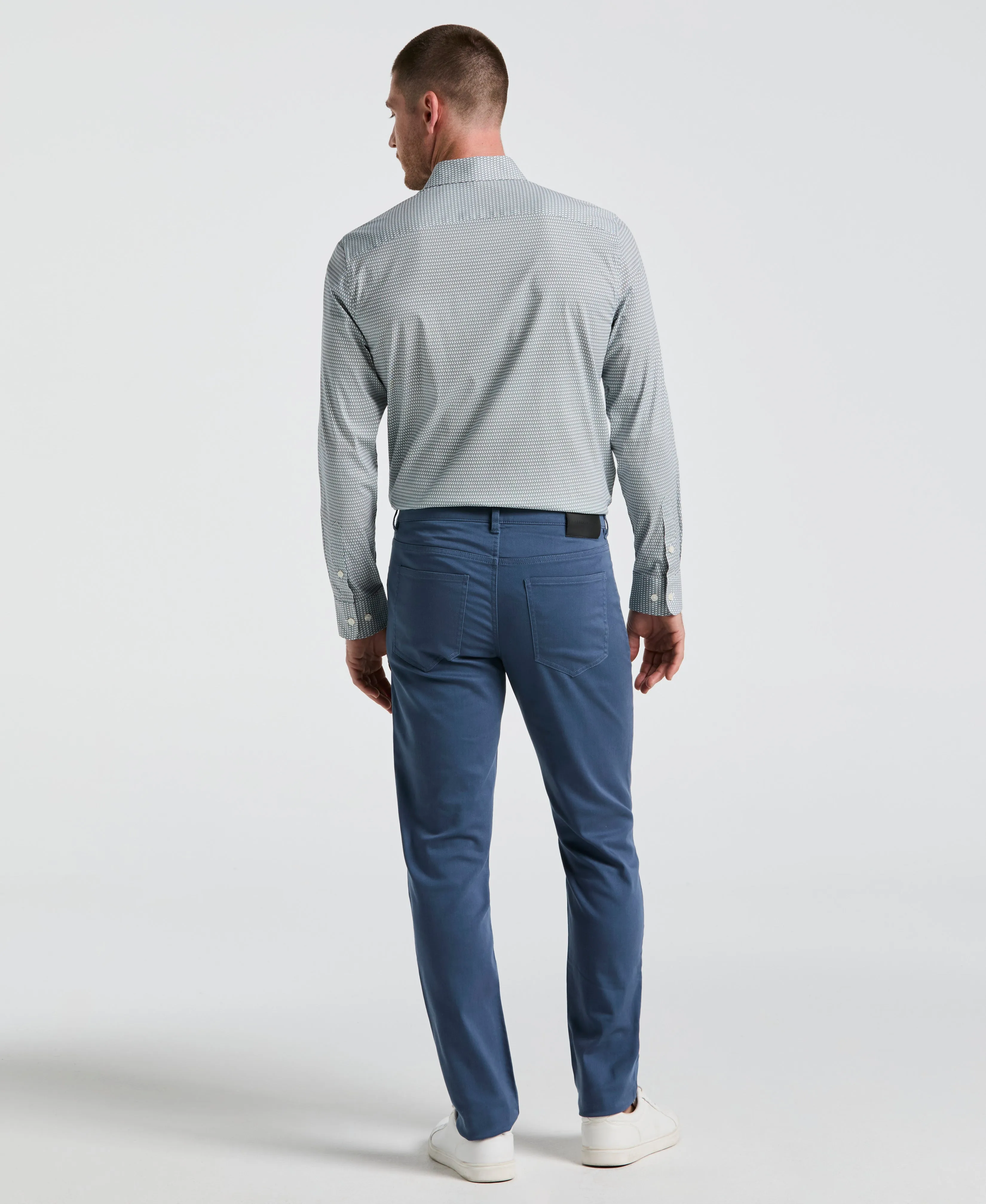 Slim Fit TENCEL™ 5 Pocket Pant sold by Perry Ellis product image thumbnail 2