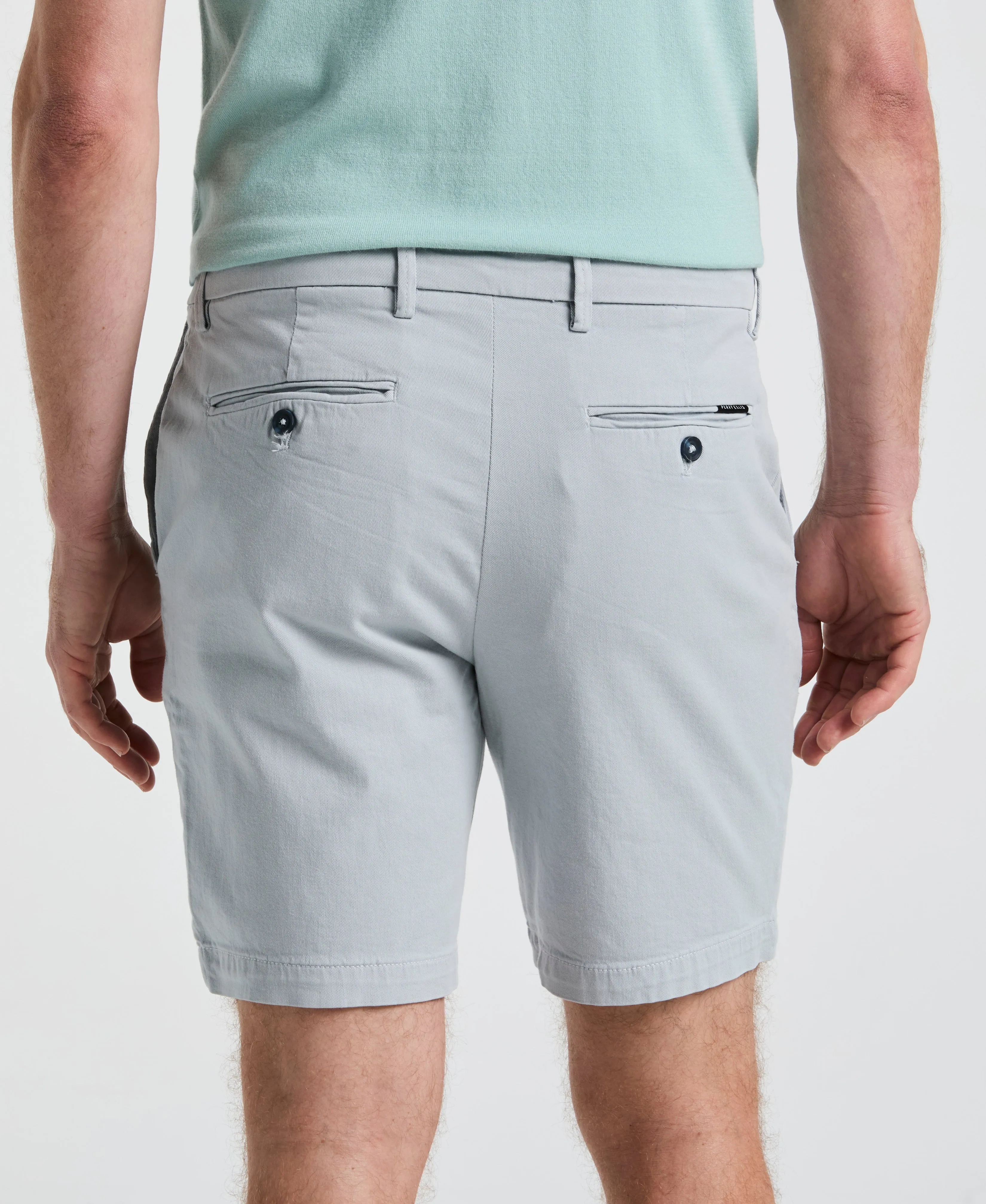 8" Flat Front Garment Dyed Short sold by Perry Ellis product image thumbnail 4