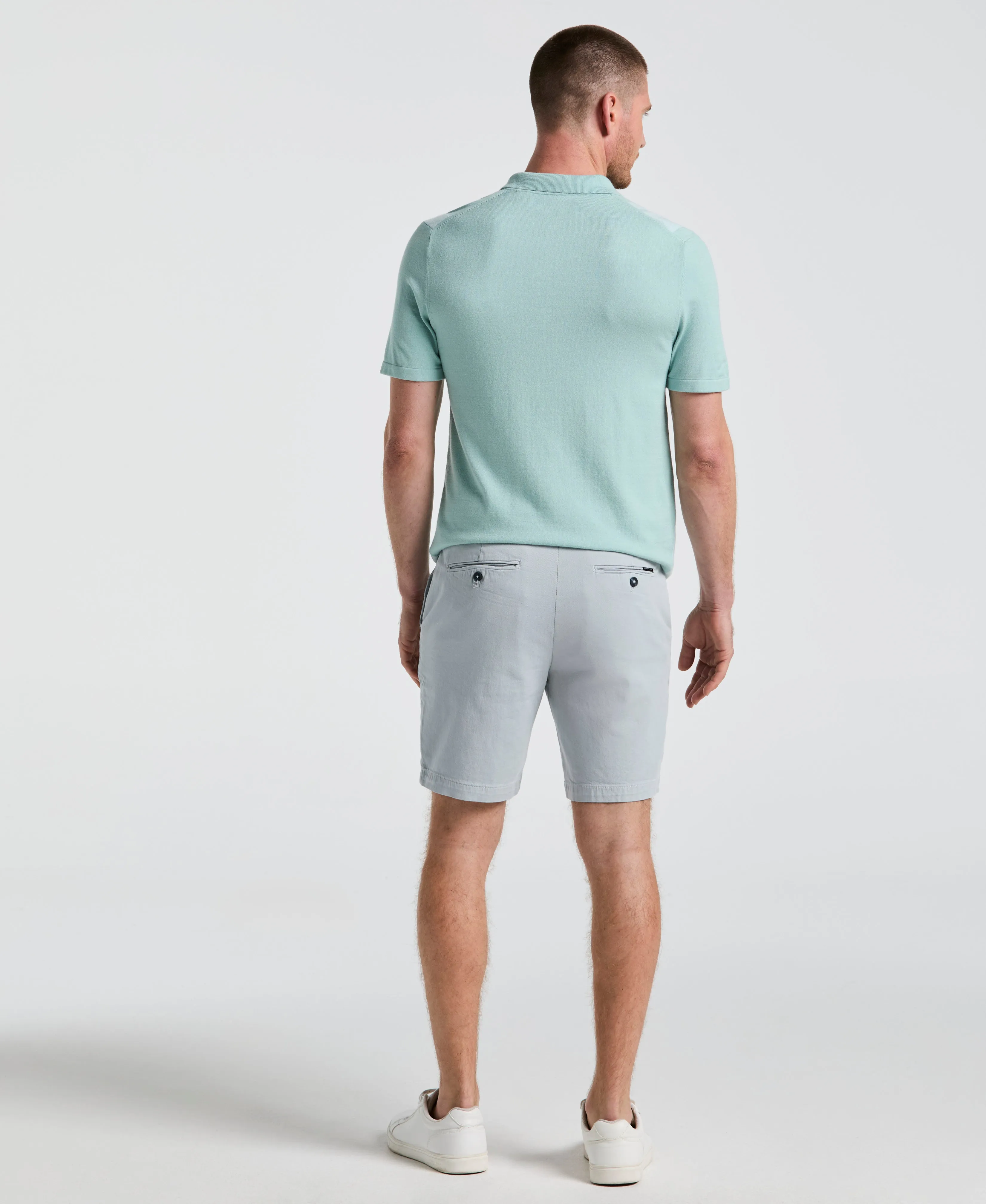 8" Flat Front Garment Dyed Short sold by Perry Ellis product image thumbnail 2