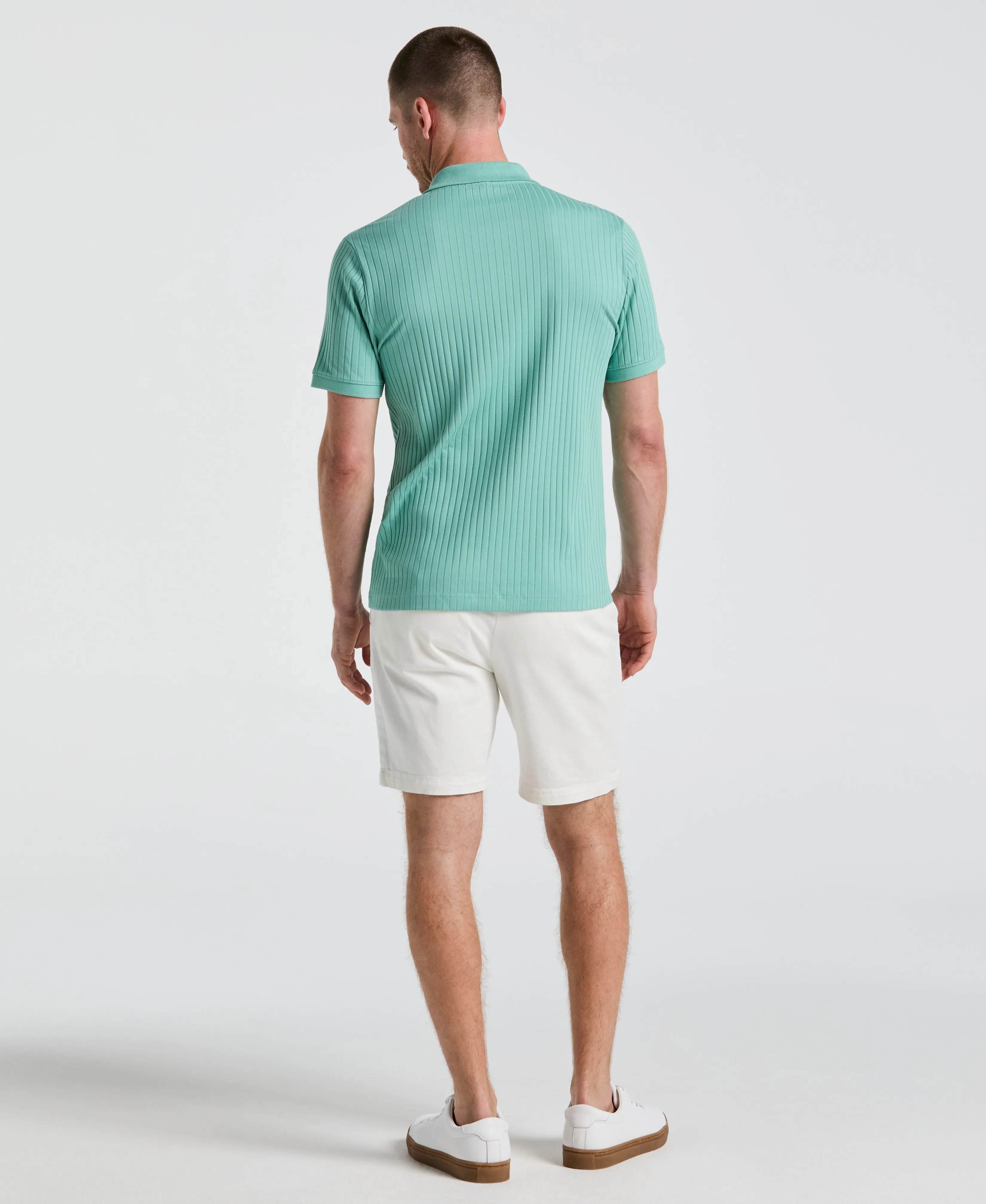 8" Flat Front Garment Dyed Short sold by Perry Ellis product image thumbnail 2