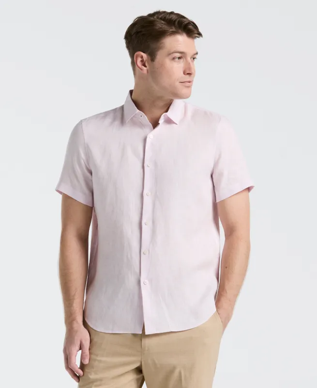 Solid Linen Shirt sold by Perry Ellis