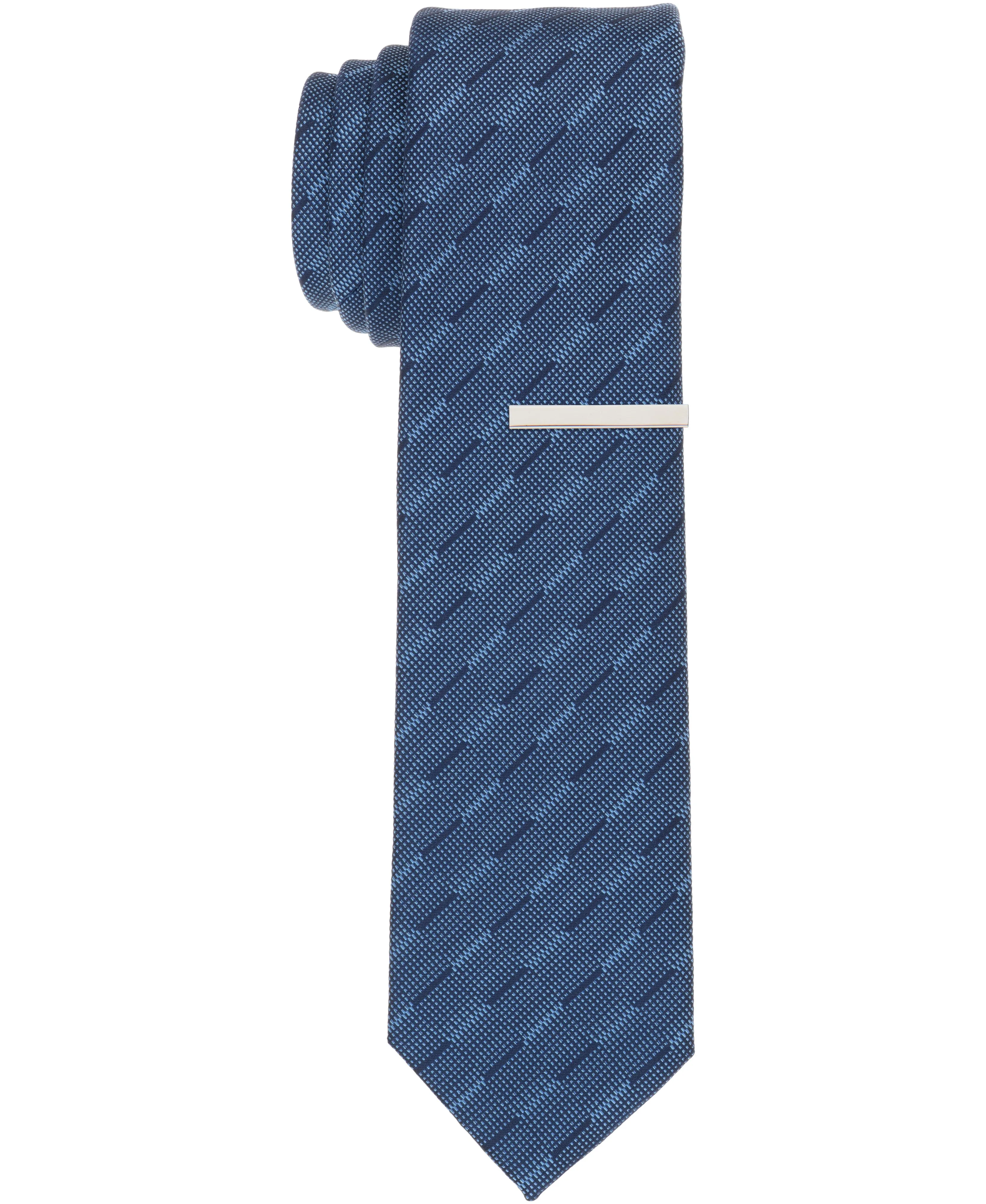 Holtan Solid Slim Tie sold by Perry Ellis