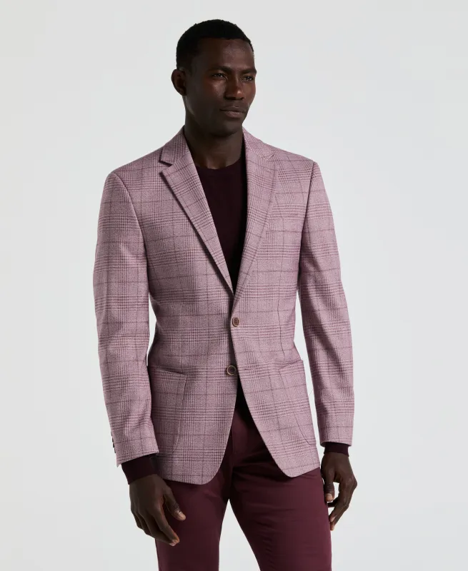 Plaid Print Sports Coat sold by Perry Ellis