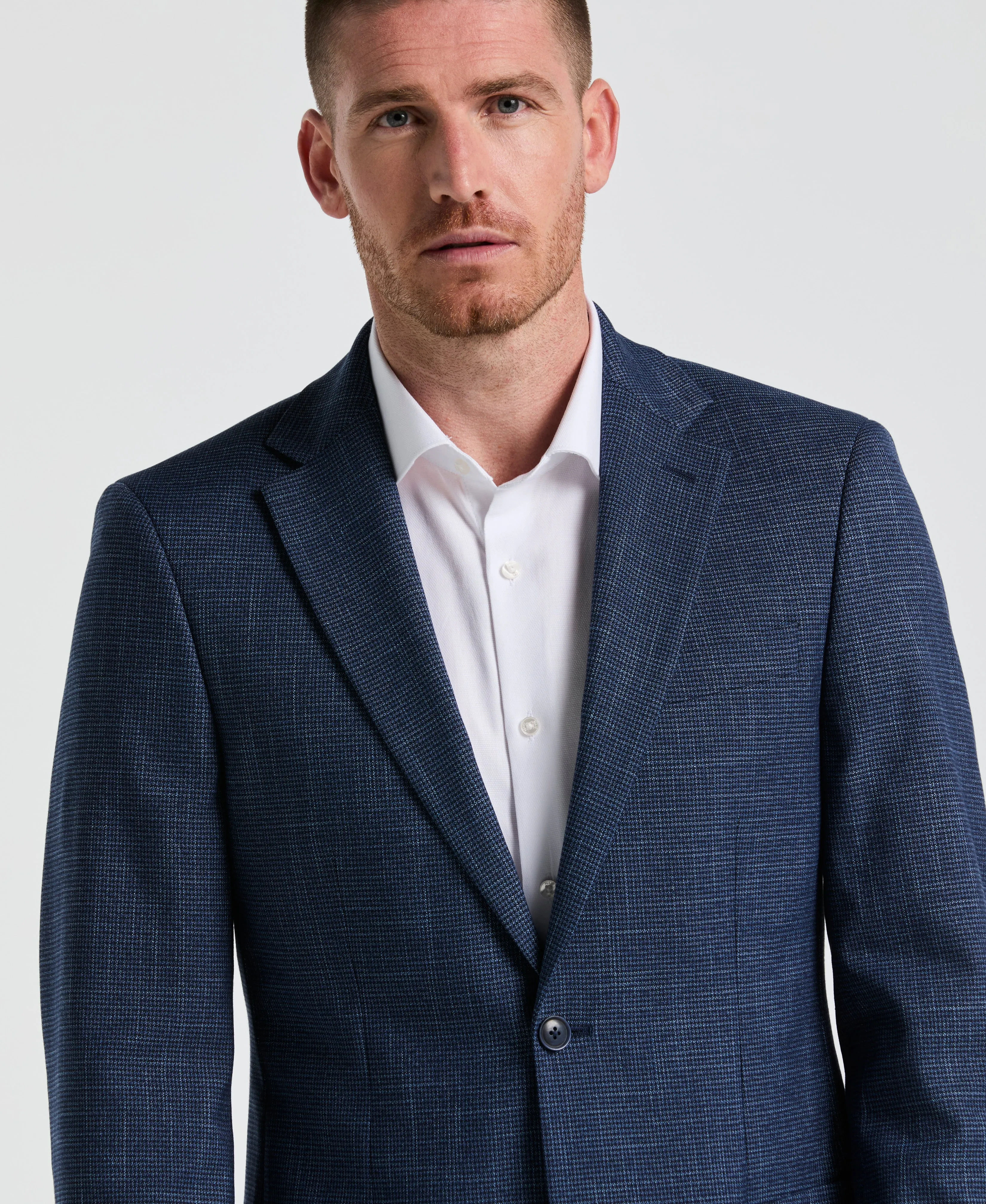 Mini Houndstooth Pattern Sports Coat sold by Perry Ellis product image thumbnail 3