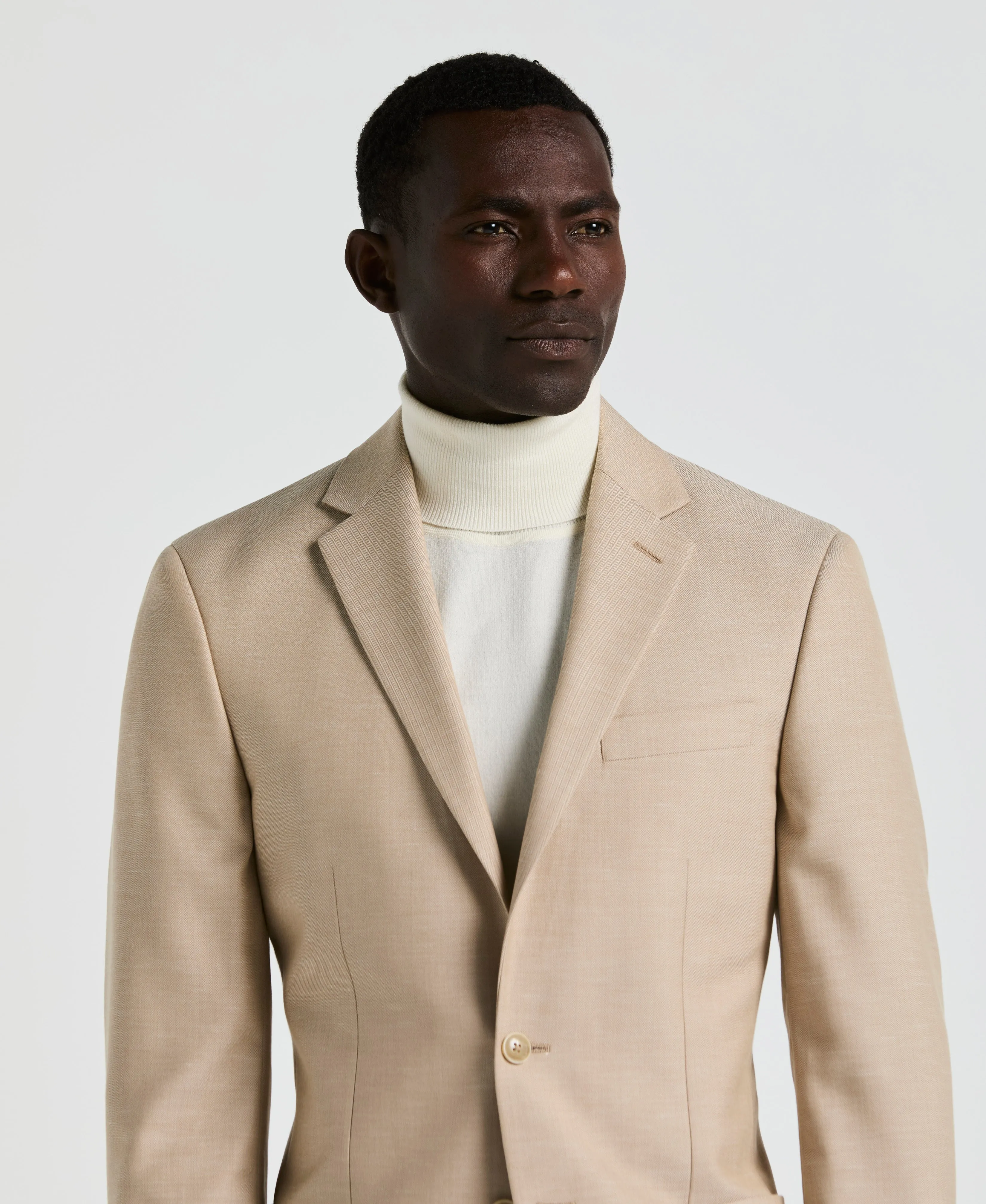 Herringbone Pattern Sports Coat sold by Perry Ellis product image thumbnail 3