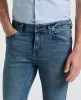 Medium Wash Indigo 5 Pocket Denim Pant sold by Perry Ellis