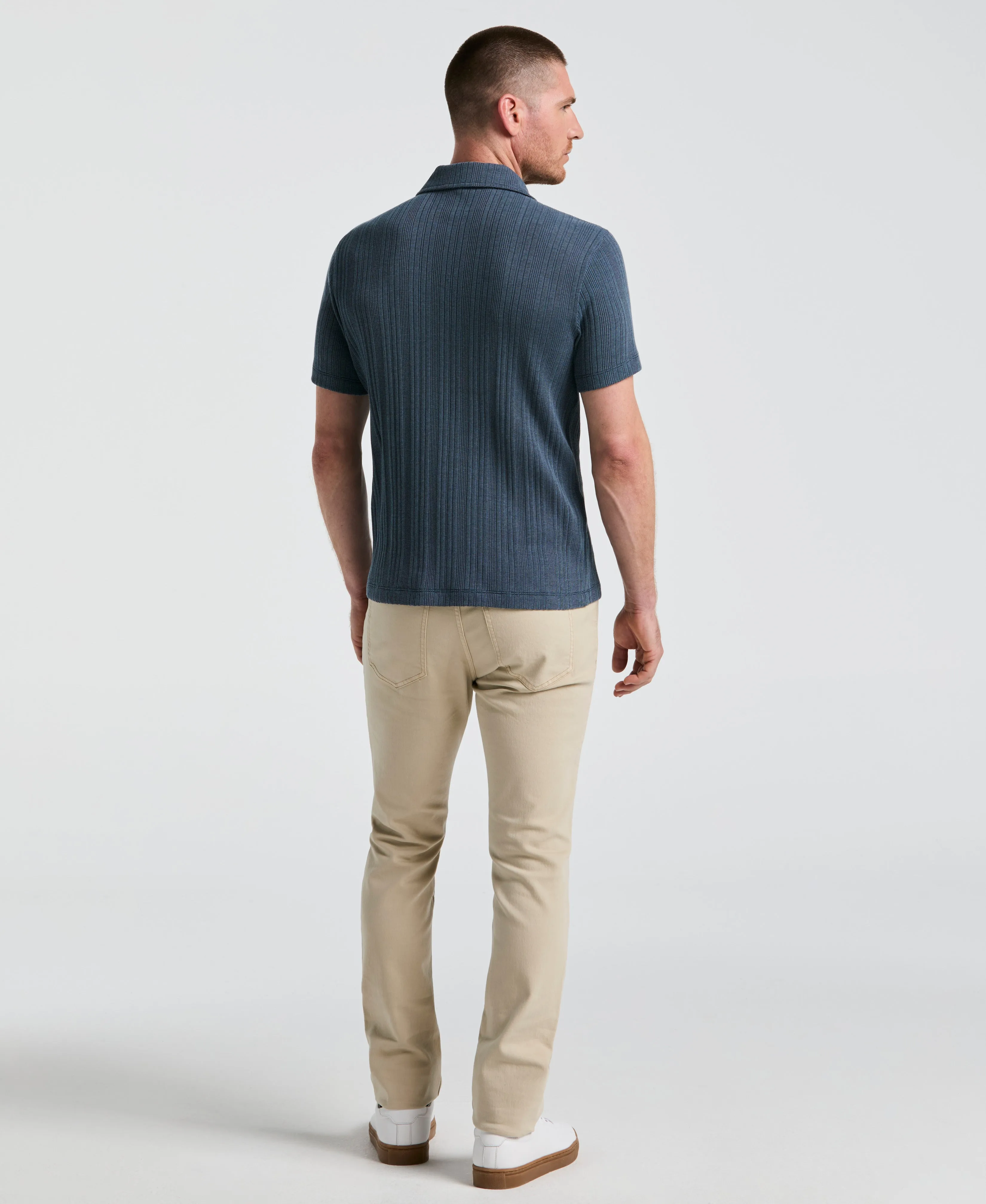 Slim Fit 5 Pocket Denim Pant sold by Perry Ellis product image thumbnail 2