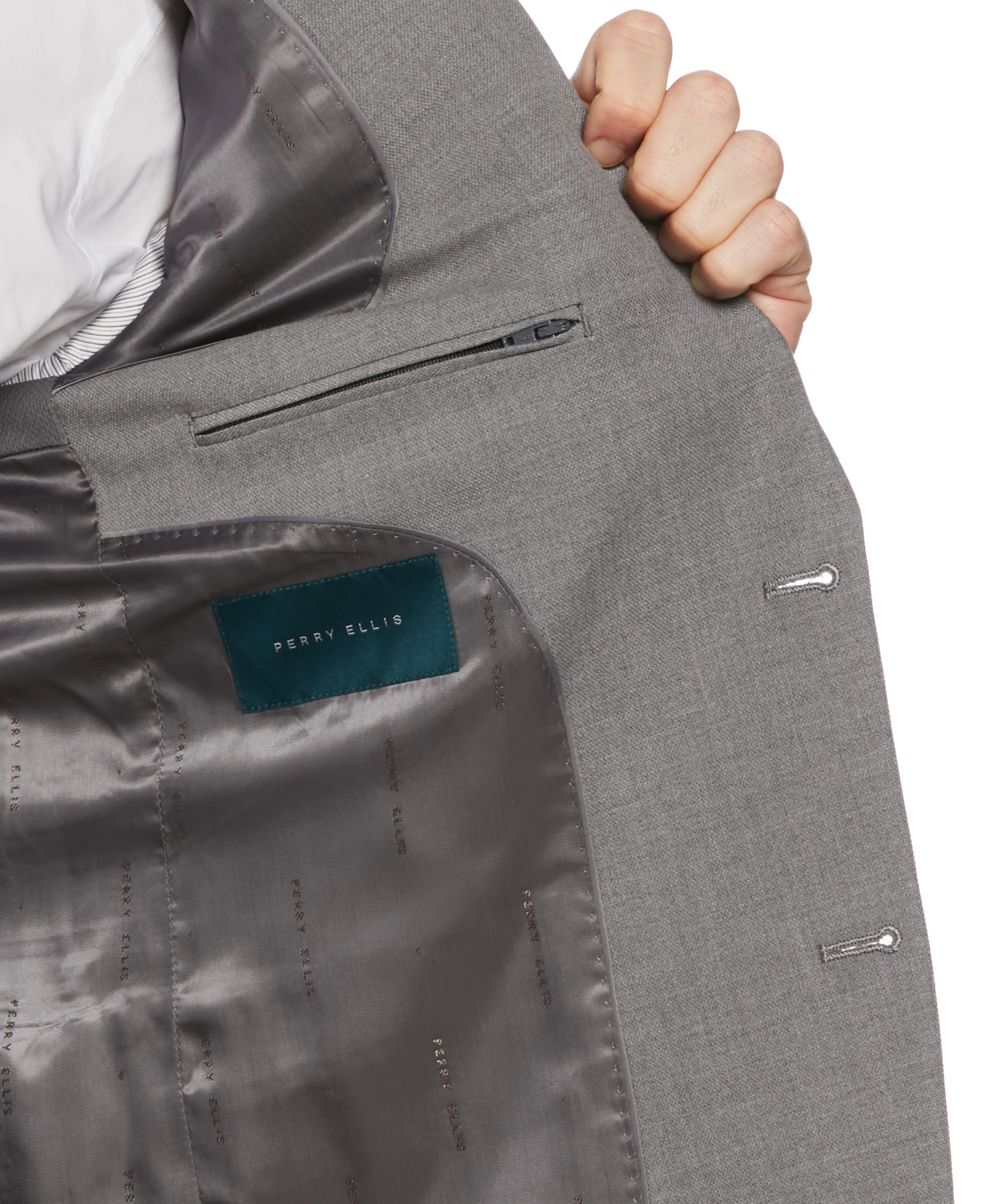 Slim Fit Louis Suit Jacket sold by Perry Ellis product image thumbnail 3