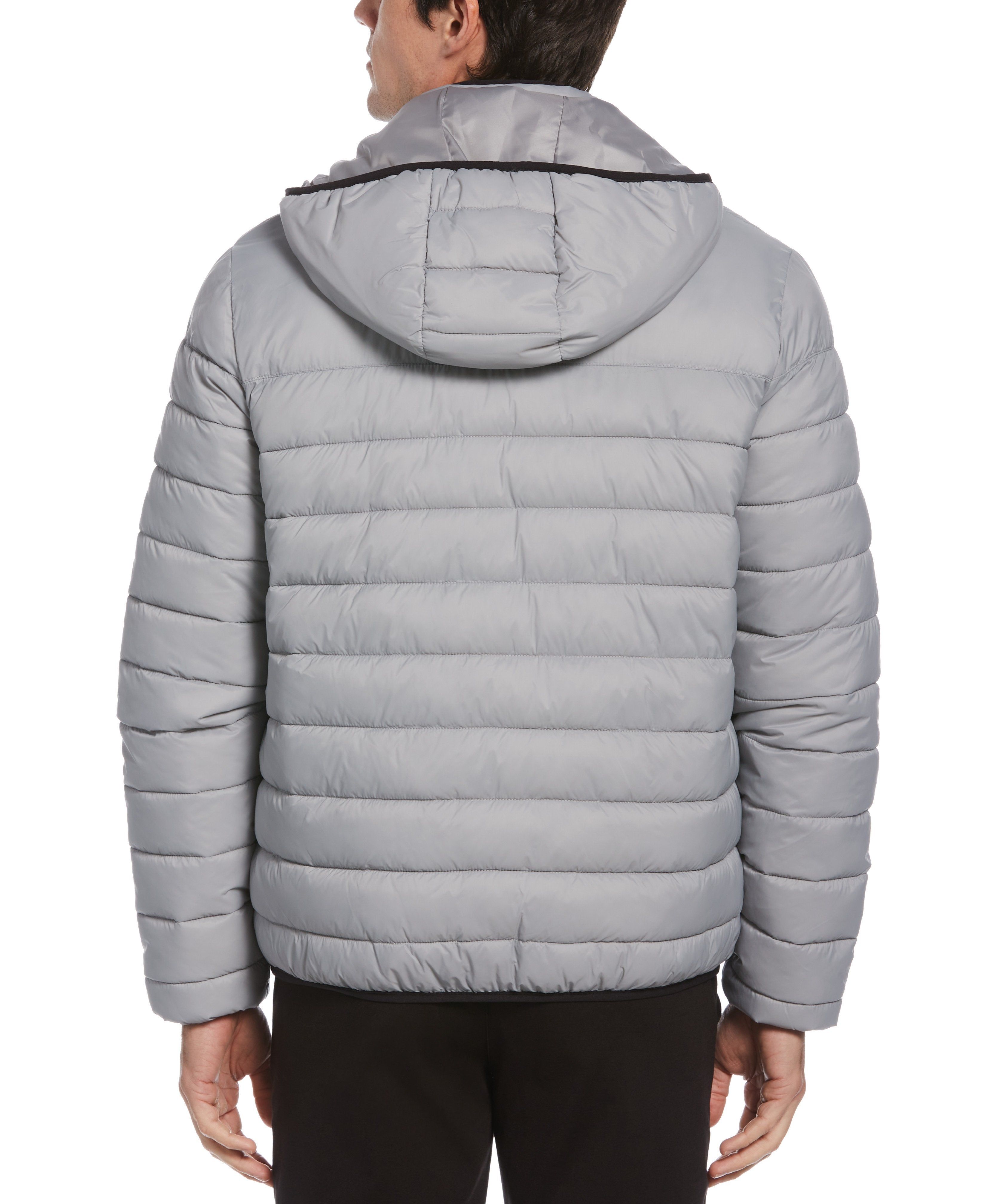 Lightweight Hooded Puffer Jacket sold by Perry Ellis product image thumbnail 2