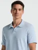 Tech Knit Open Collar Sweater Polo sold by Perry Ellis
