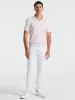 Tech Knit Open Collar Tipped Sweater Polo sold by Perry Ellis