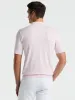 Tech Knit Open Collar Tipped Sweater Polo sold by Perry Ellis