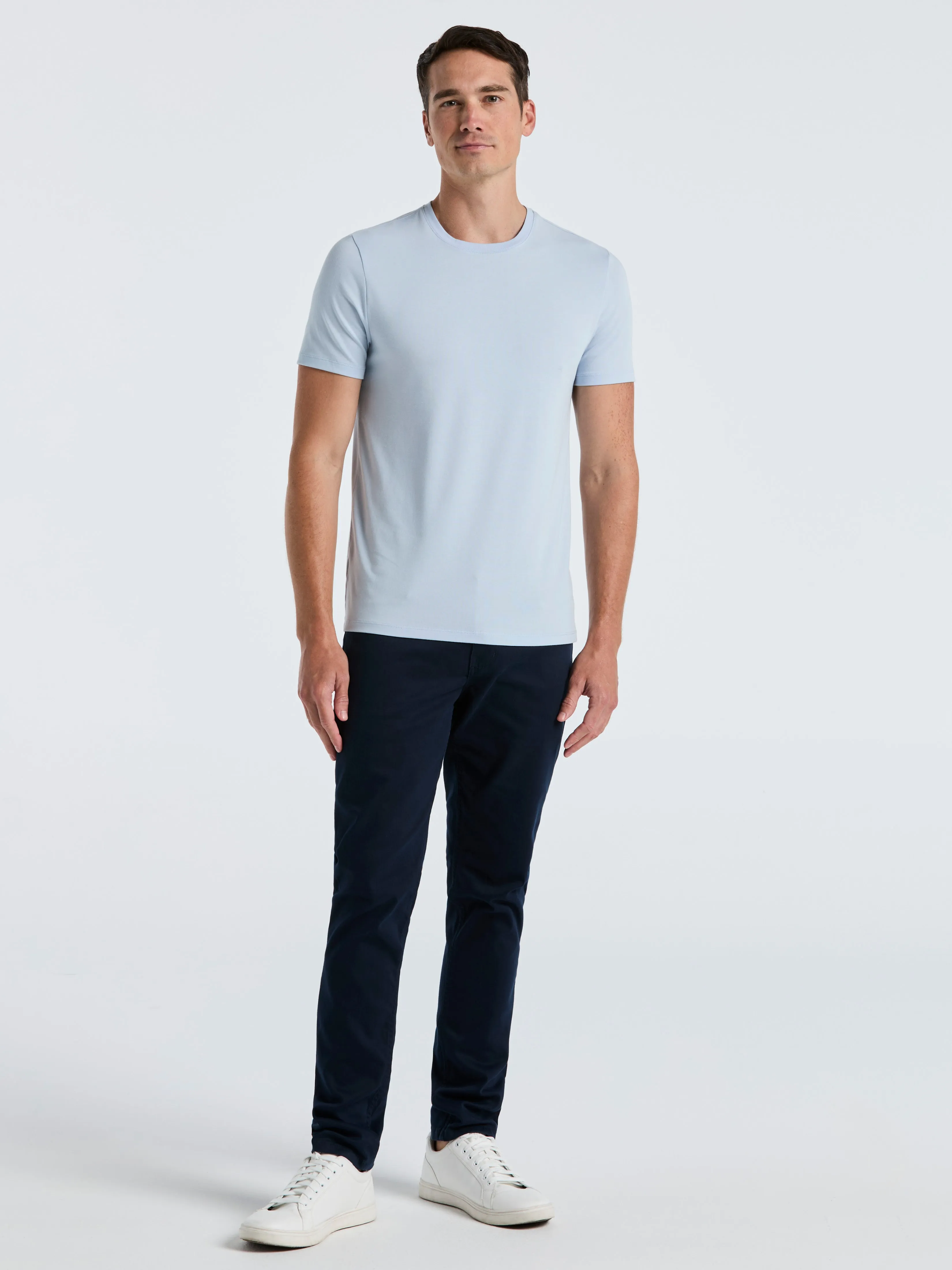 Slim Fit TENCEL™ 5 Pocket Pant sold by Perry Ellis