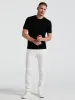 Tech Knit Striped Crew Neck Shirt sold by Perry Ellis